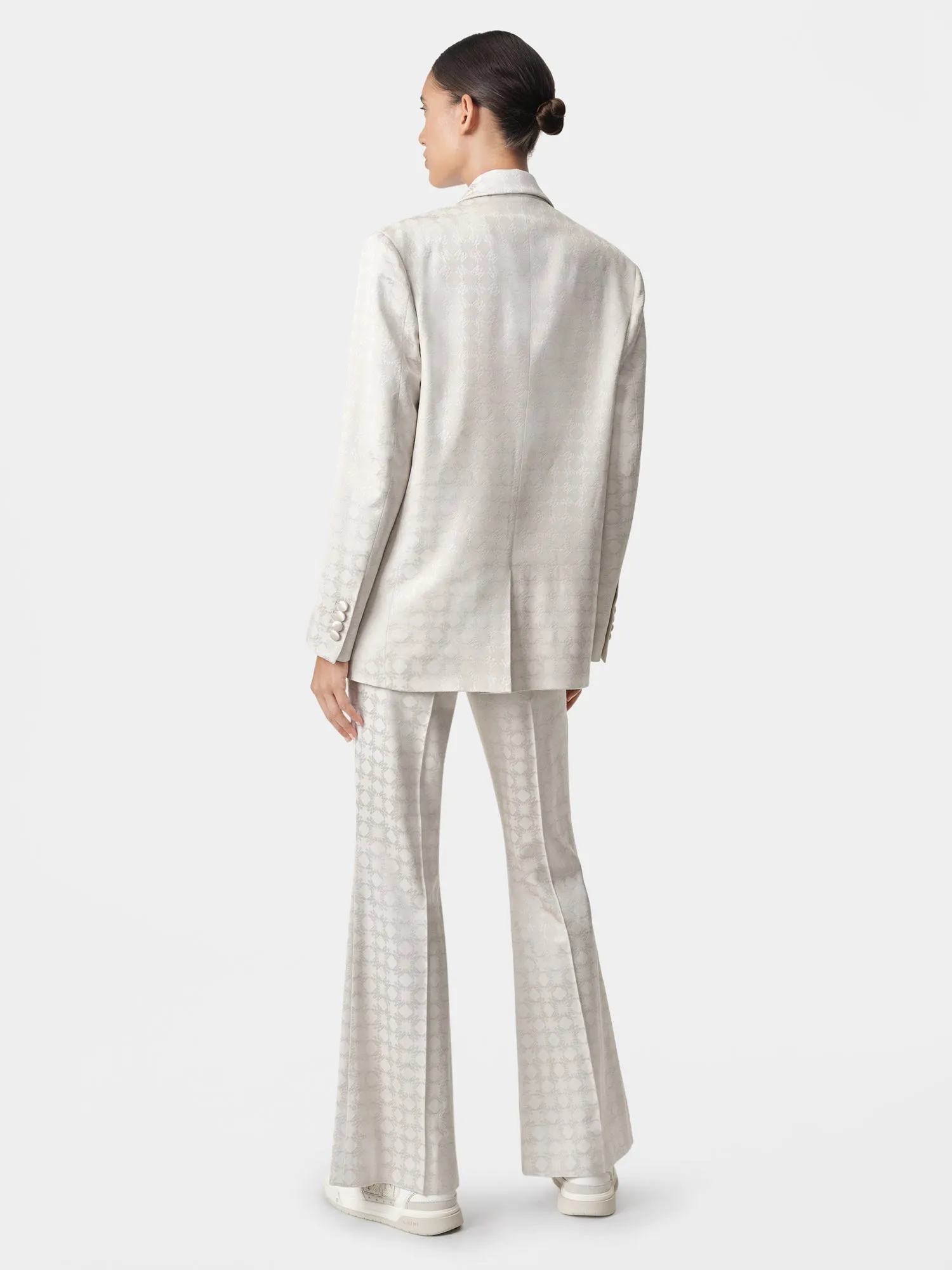 WOMEN - WOMEN'S MA QUAD KICK FLARE - Alabaster sold by AMIRI product image thumbnail 4