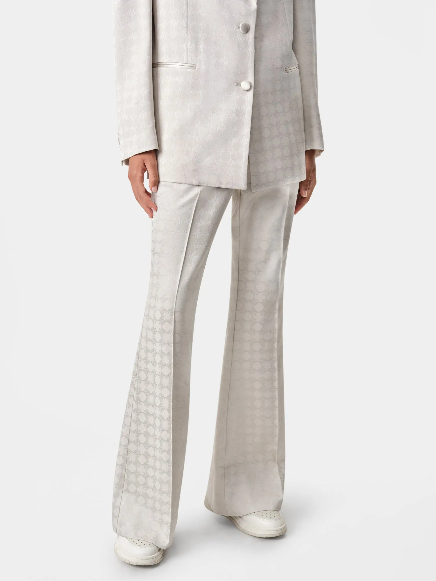 WOMEN - WOMEN'S MA QUAD KICK FLARE - Alabaster sold by AMIRI product image thumbnail 2