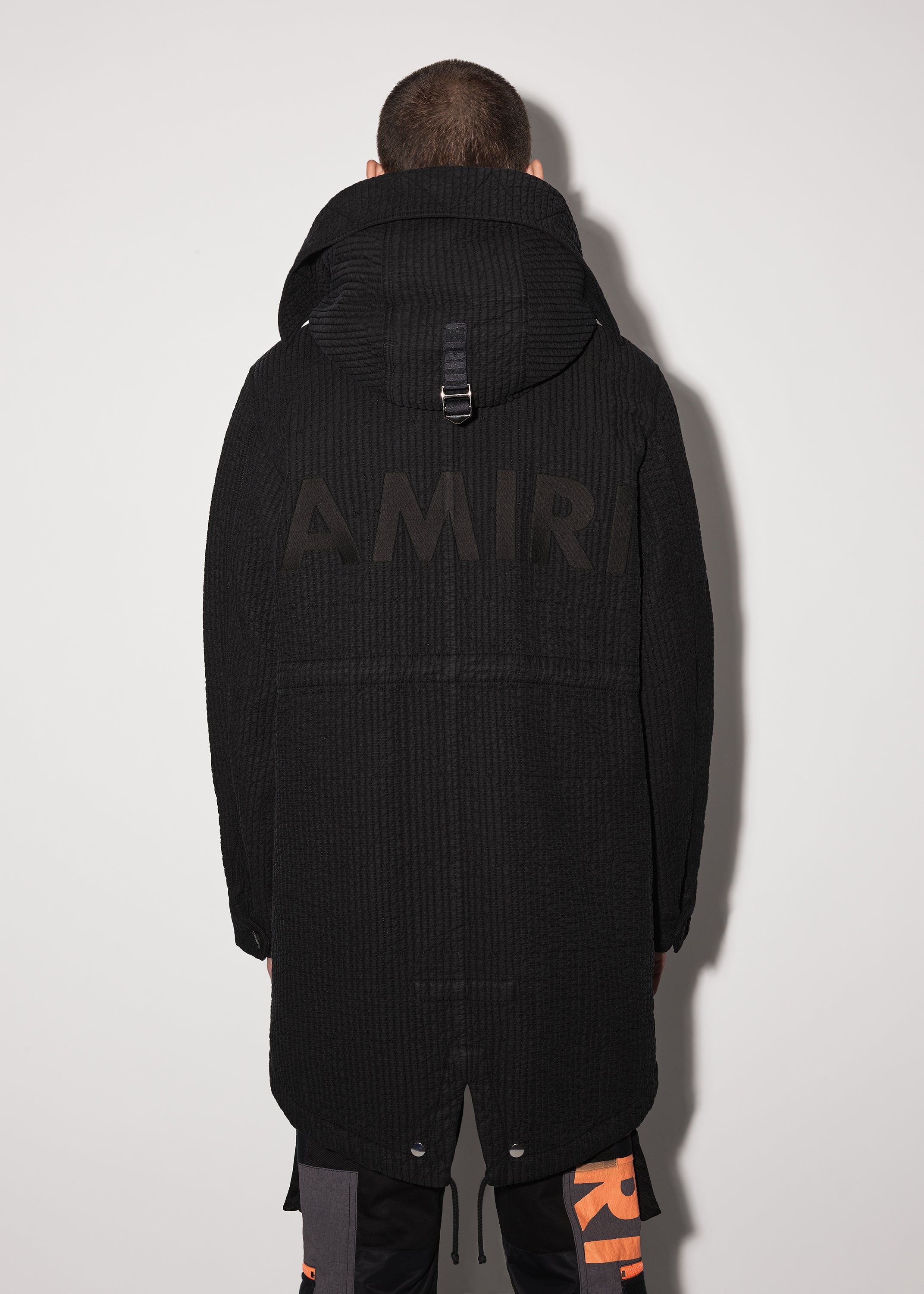 QUILTED FISHTAIL PARKA - BLACK sold by AMIRI product image thumbnail 6