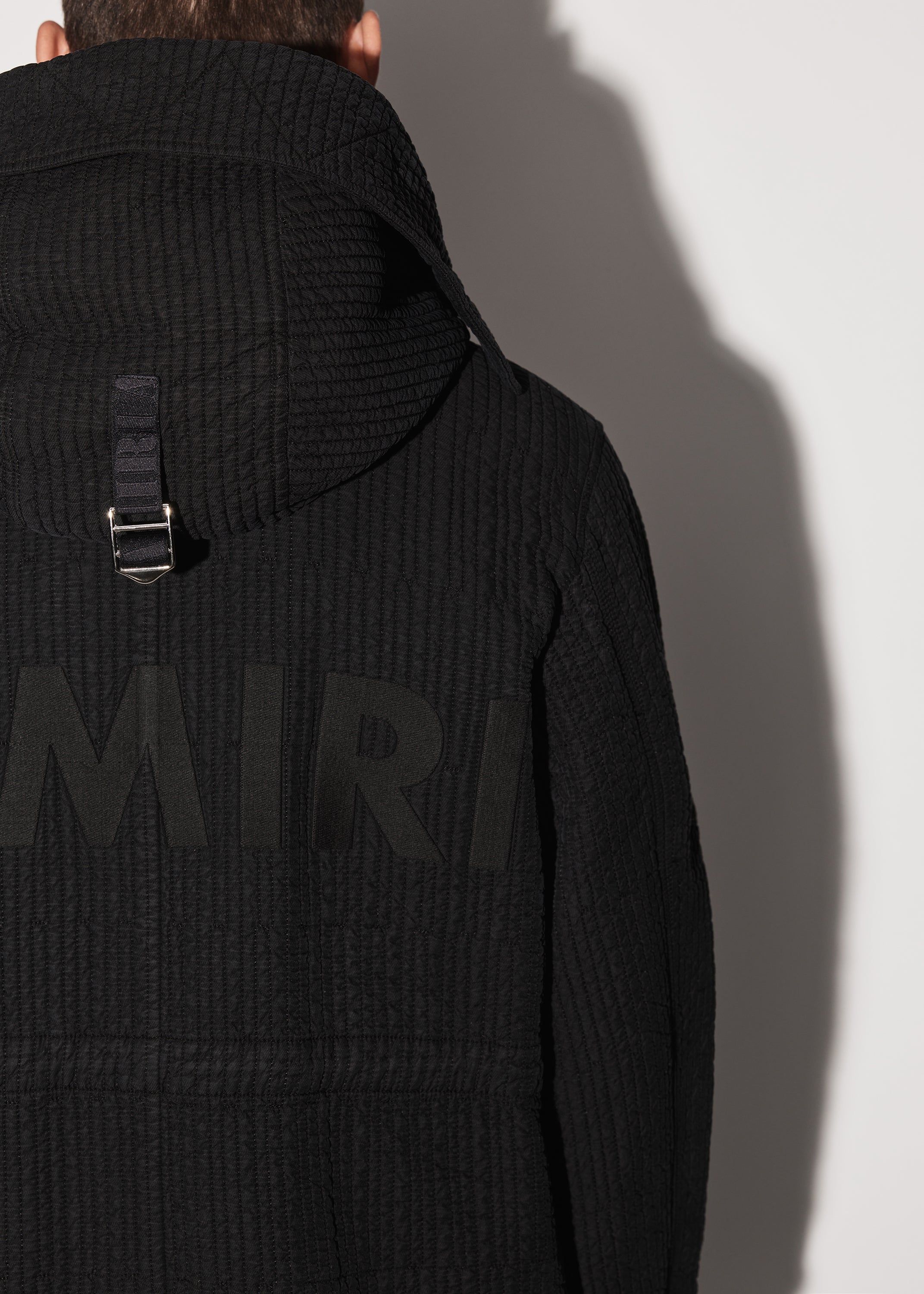 QUILTED FISHTAIL PARKA - BLACK sold by AMIRI product image thumbnail 8