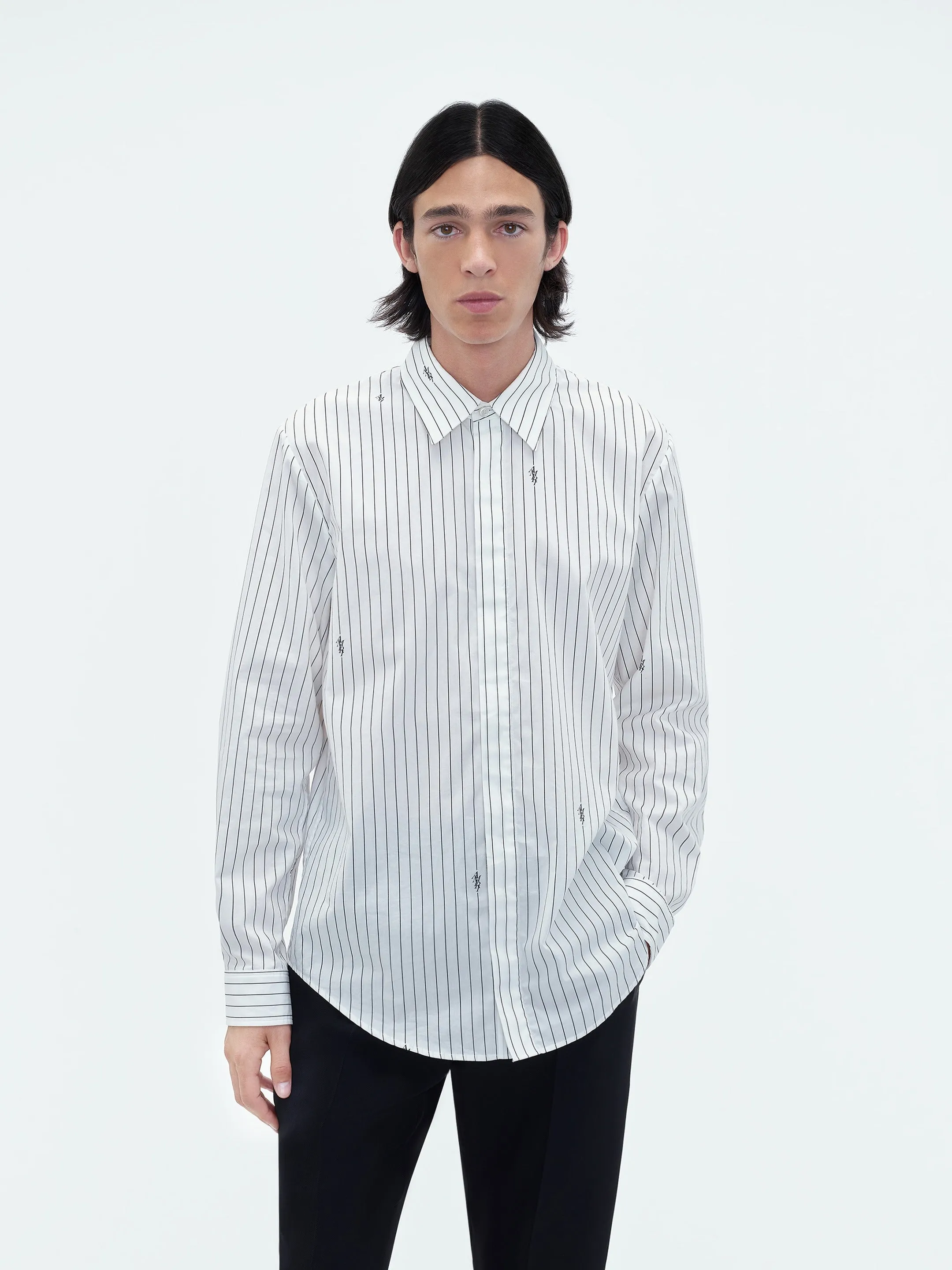 AMIRI STACK PINSTRIPE SHIRT - White sold by AMIRI product image thumbnail 3