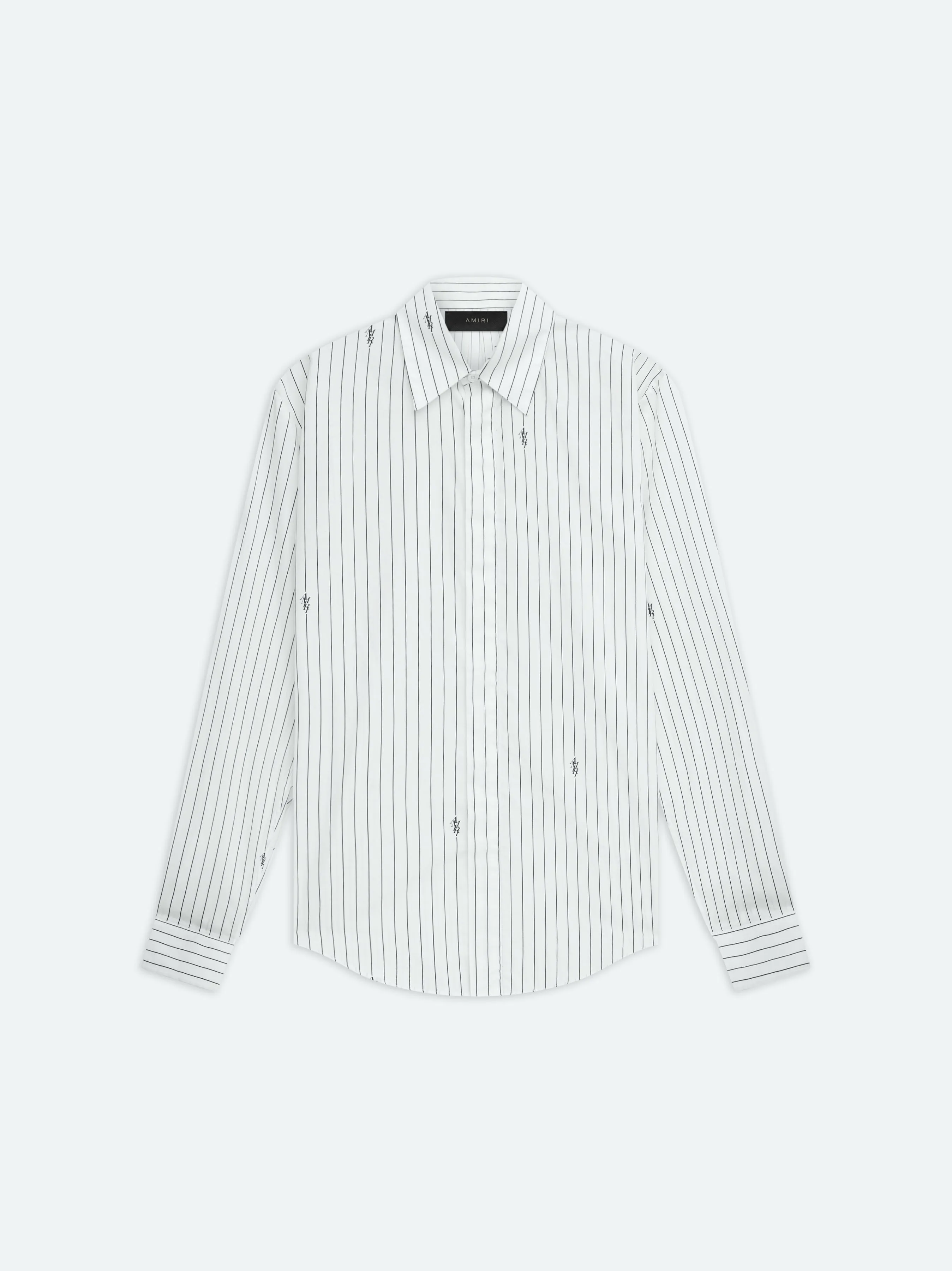 AMIRI STACK PINSTRIPE SHIRT - White sold by AMIRI