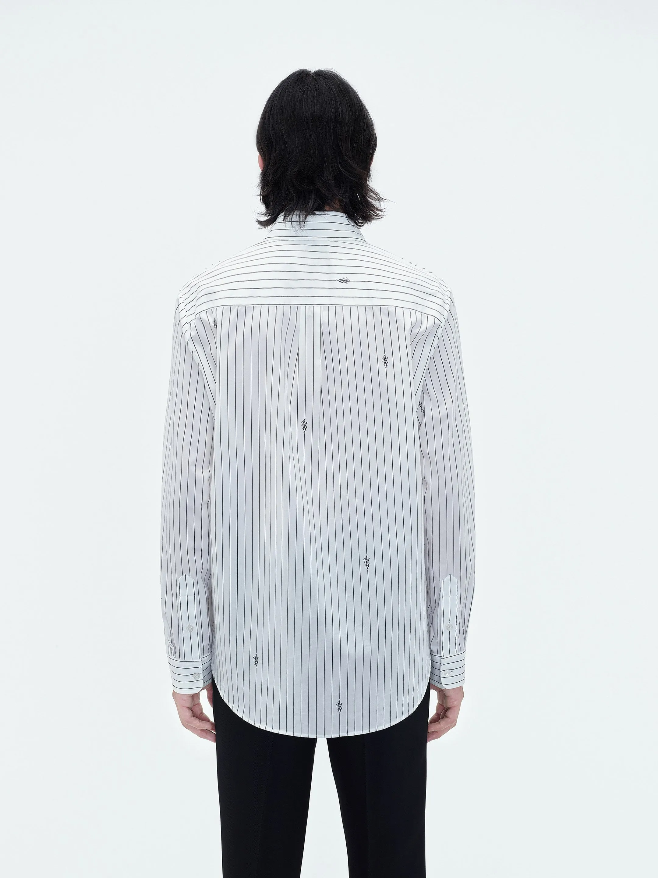 AMIRI STACK PINSTRIPE SHIRT - White sold by AMIRI product image thumbnail 5