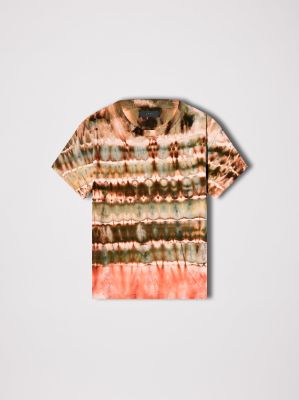 TIE DYE TEE - ORANGE sold by AMIRI