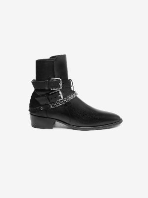 JODHPUR CHAIN BOOT - BLACK sold by AMIRI