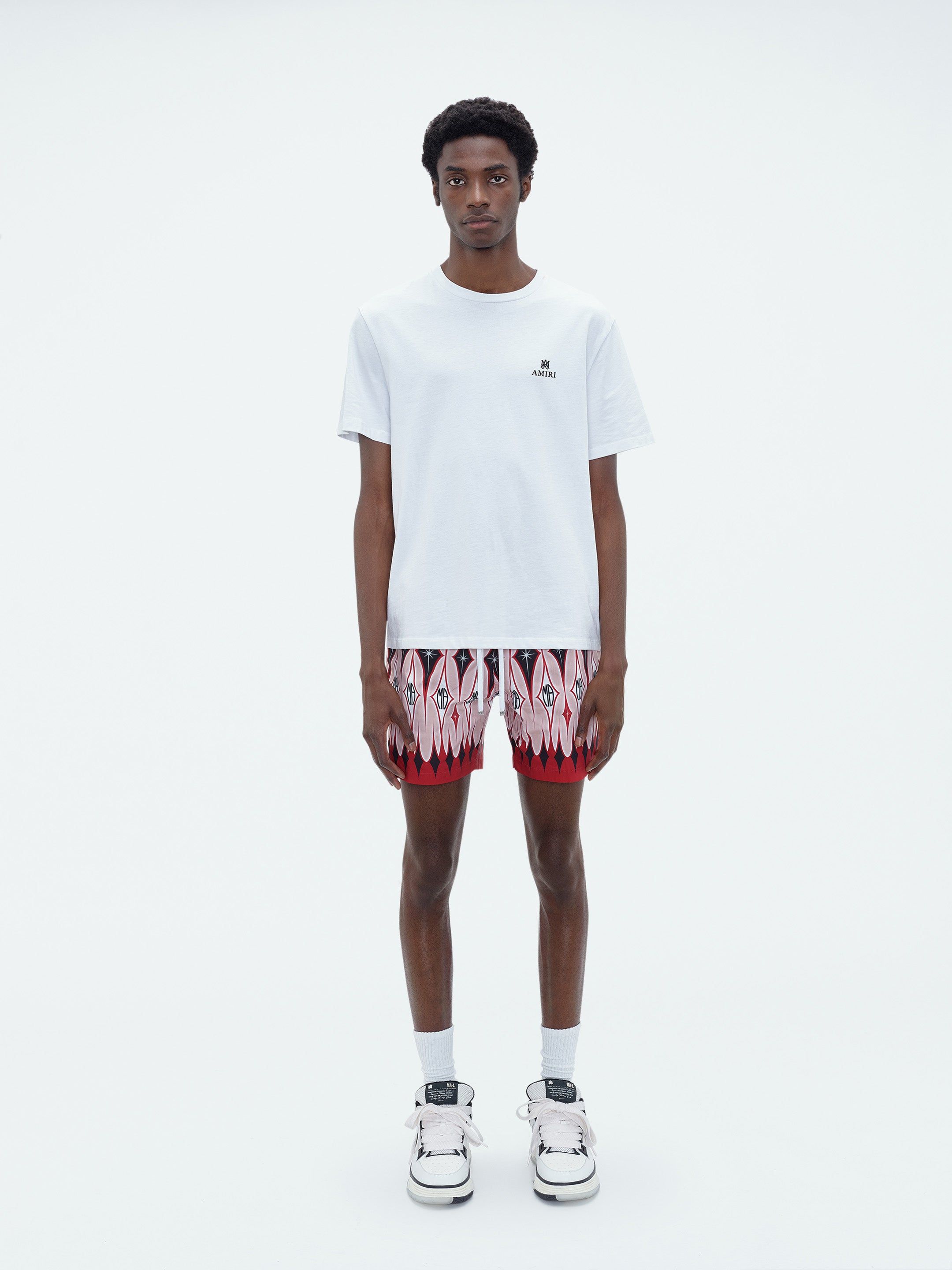 ARGYLE SWIM TRUNK - RED sold by AMIRI product image thumbnail 2