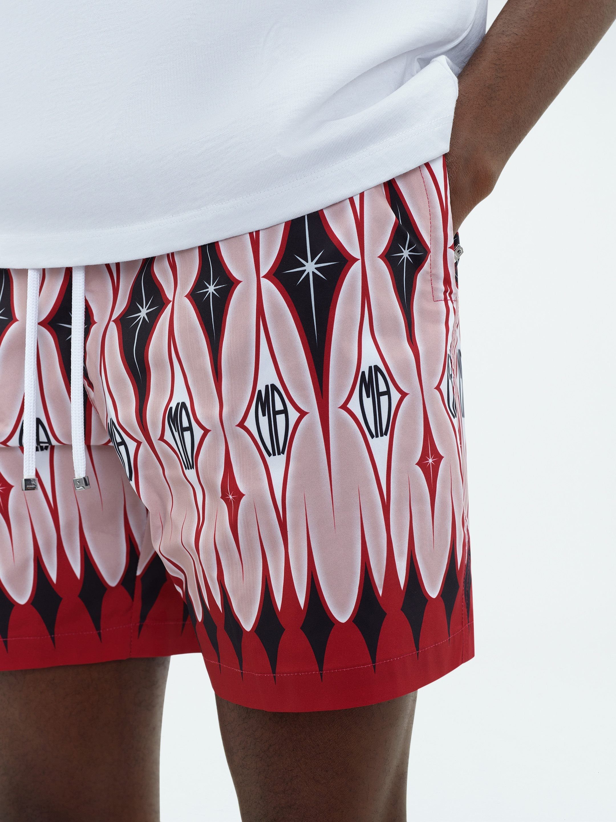 ARGYLE SWIM TRUNK - RED sold by AMIRI product image thumbnail 7