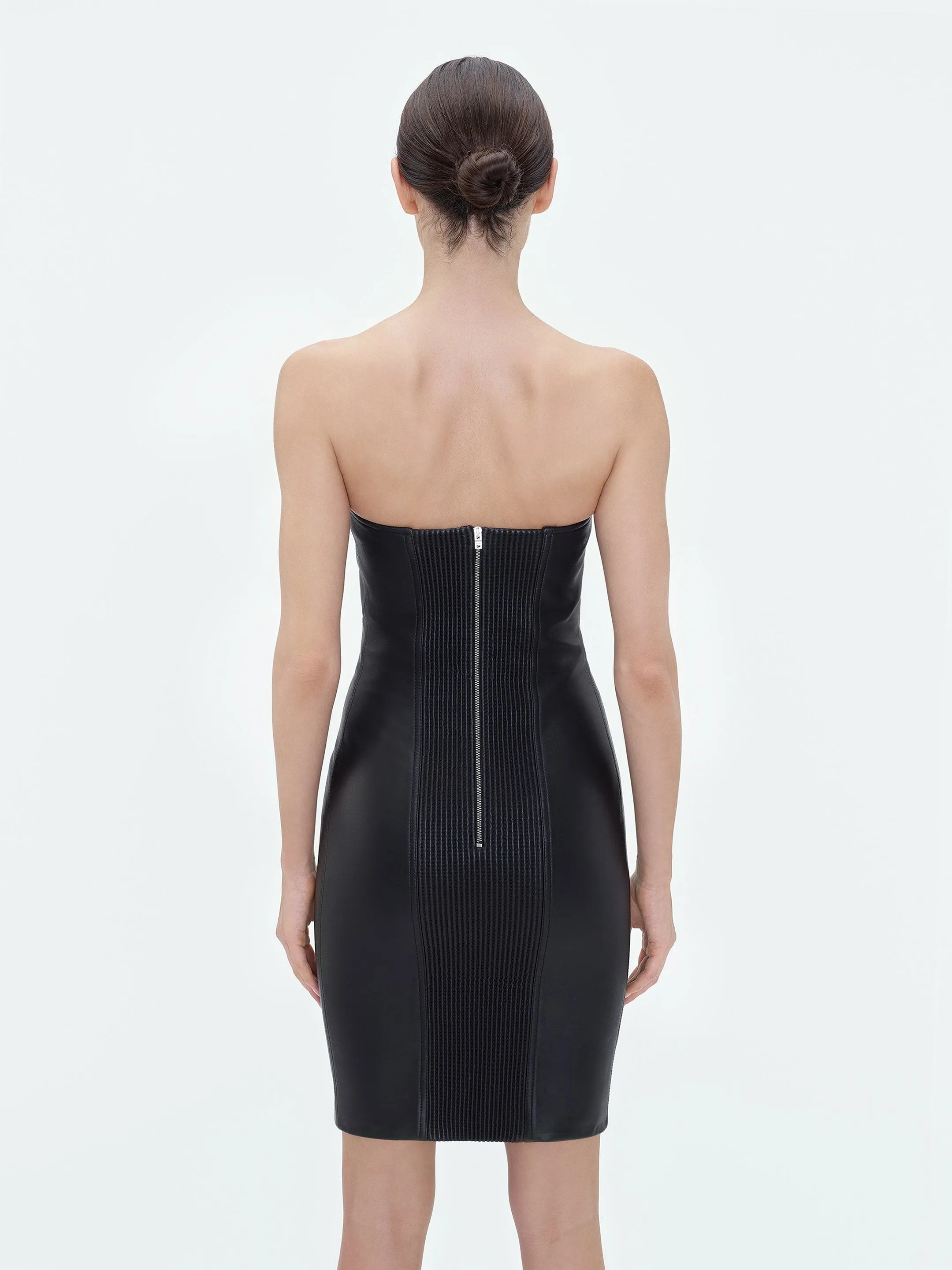 WOMEN - MA BUSTIER MINI DRESS - Black sold by AMIRI product image thumbnail 5
