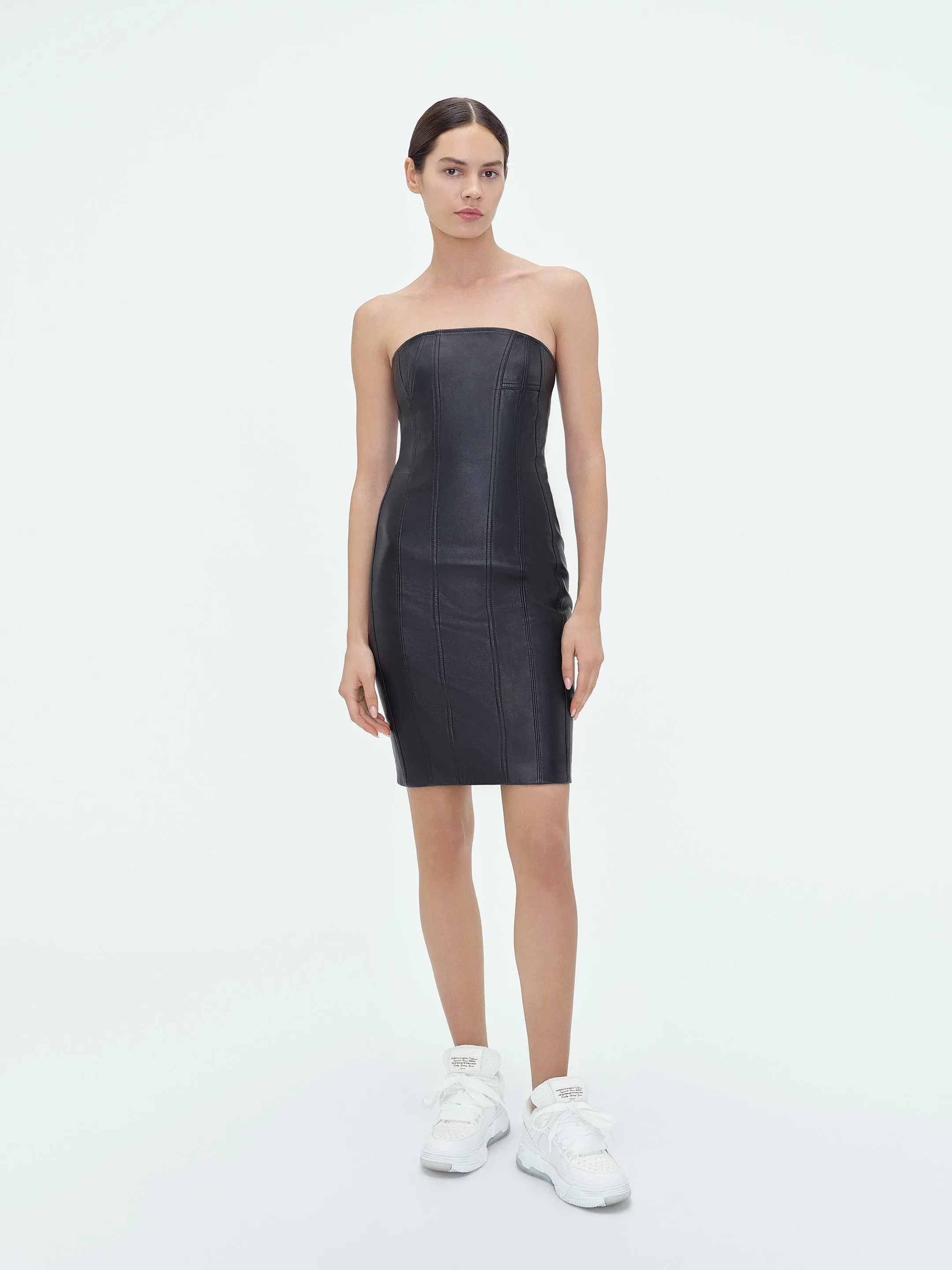 WOMEN - MA BUSTIER MINI DRESS - Black sold by AMIRI product image thumbnail 2