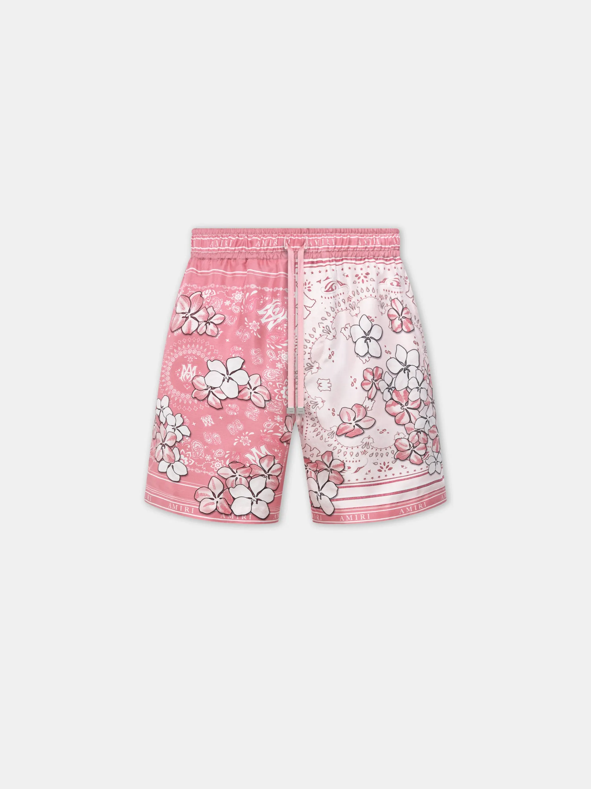 BANDANA FLORAL SHORT - FLAMINGO PINK sold by AMIRI