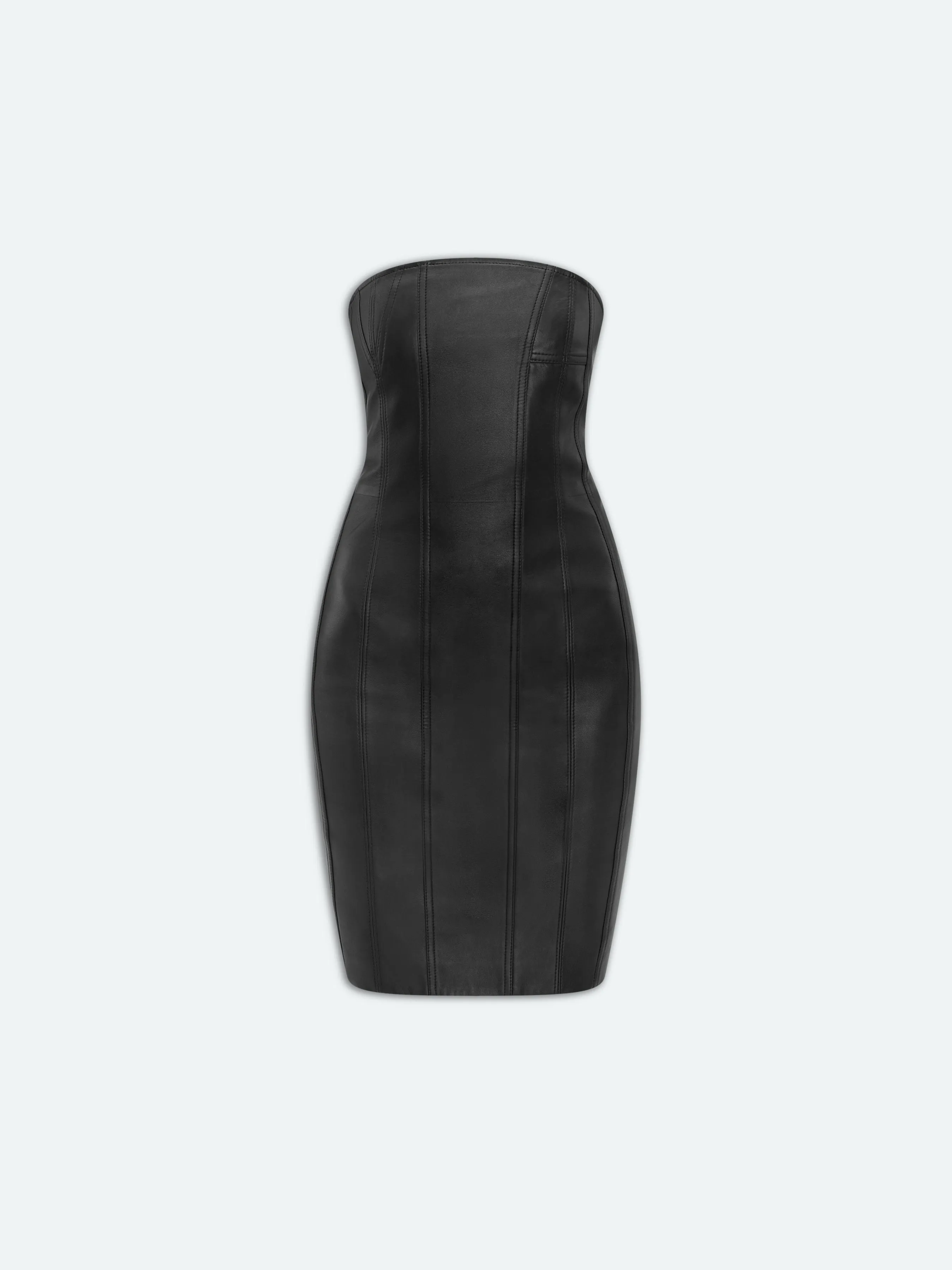 WOMEN - MA BUSTIER MINI DRESS - Black sold by AMIRI