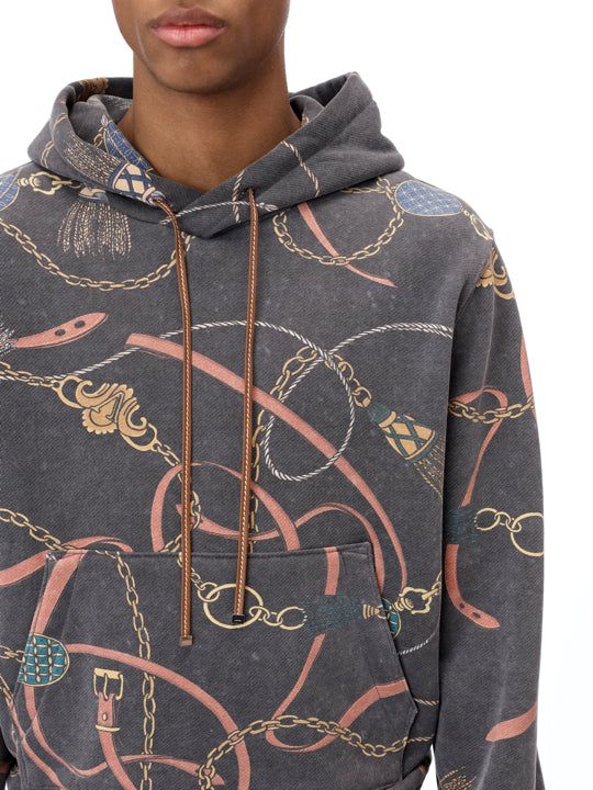 Tassels Printed Hoodie - Black sold by AMIRI product image thumbnail 4