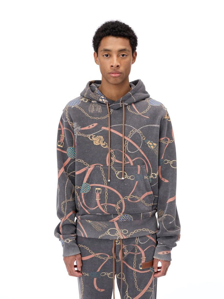 Tassels Printed Hoodie - Black sold by AMIRI product image thumbnail 5