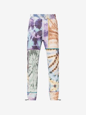 TIE DYE PATCHWORK SWEATPANT sold by AMIRI