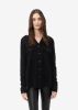 DOUBLE POCKET MILITARY SHIRT - BLACK sold by AMIRI