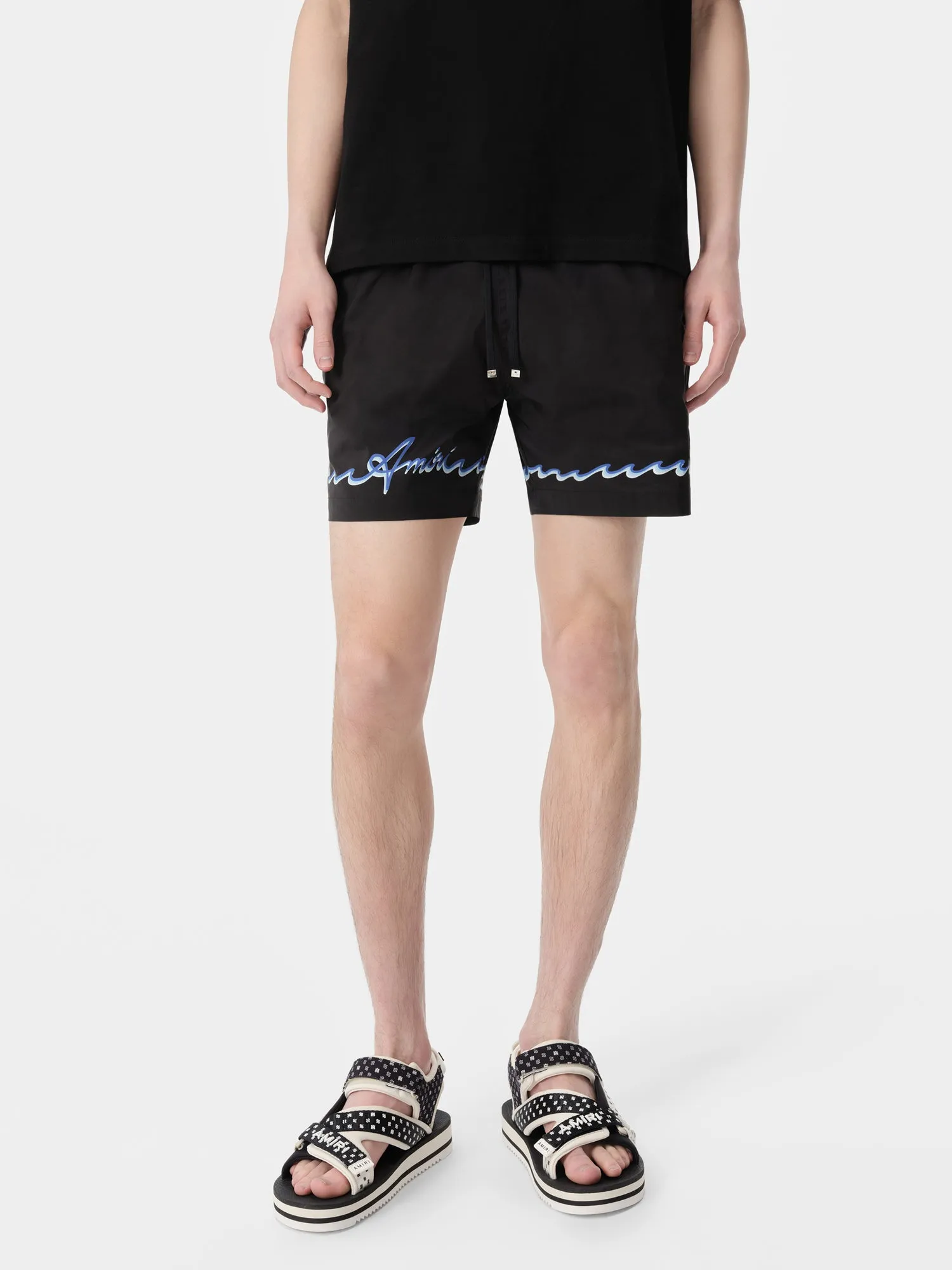 AMIRI WAVE SWIM TRUNK - Black sold by AMIRI product image thumbnail 2