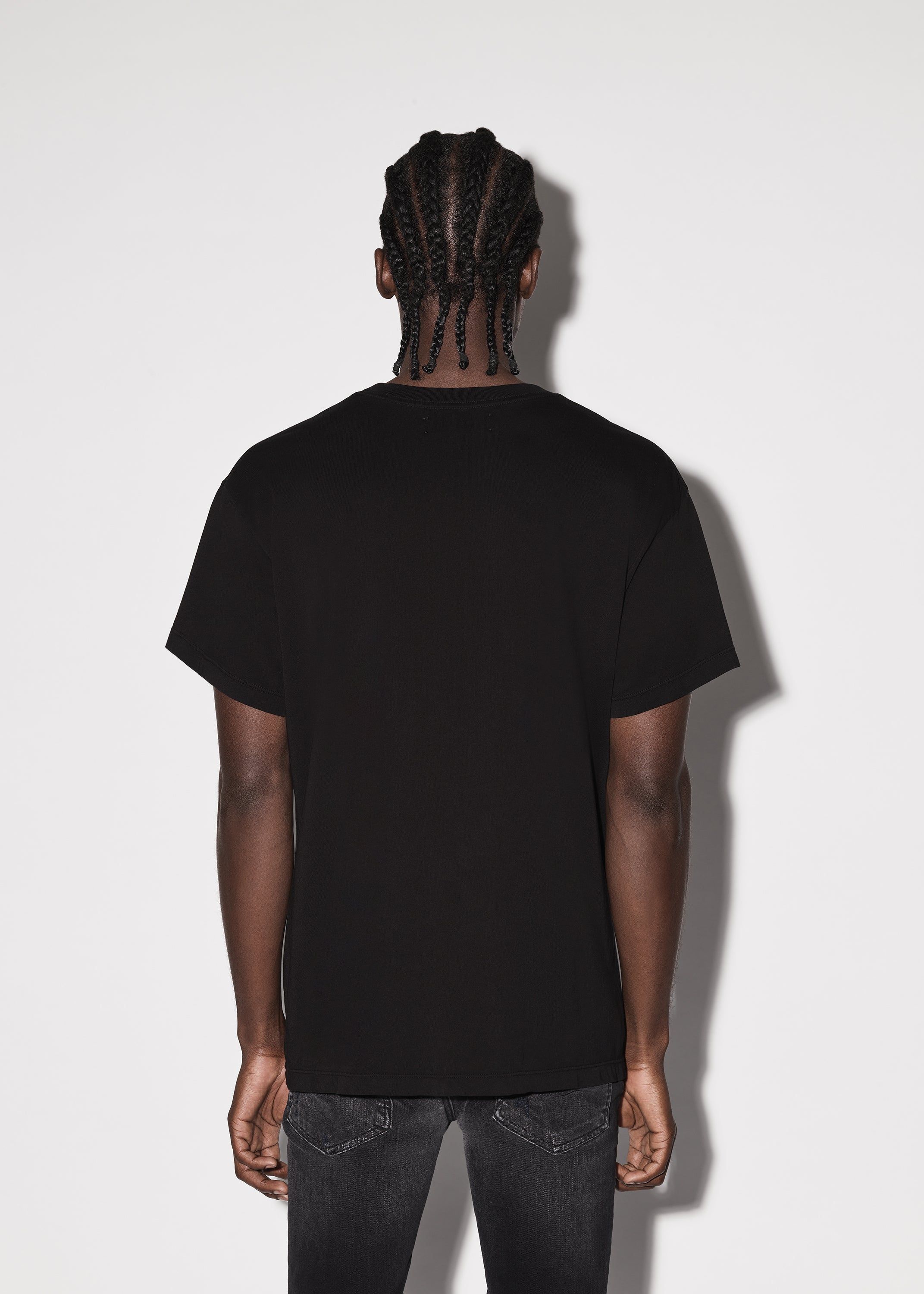 AMIRI CORE LOGO TEE - BLACK ORANGE sold by AMIRI product image thumbnail 4
