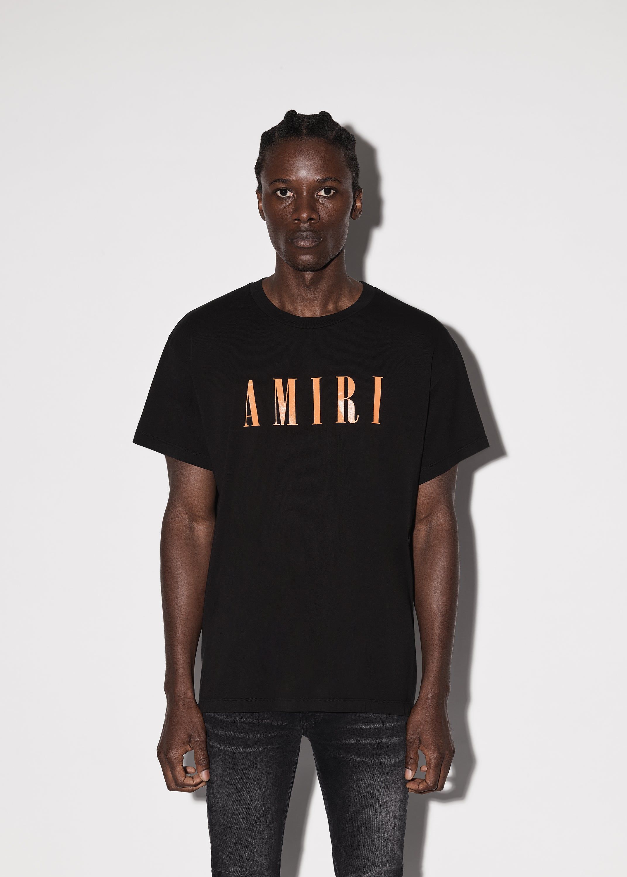 AMIRI CORE LOGO TEE - BLACK ORANGE sold by AMIRI product image thumbnail 2