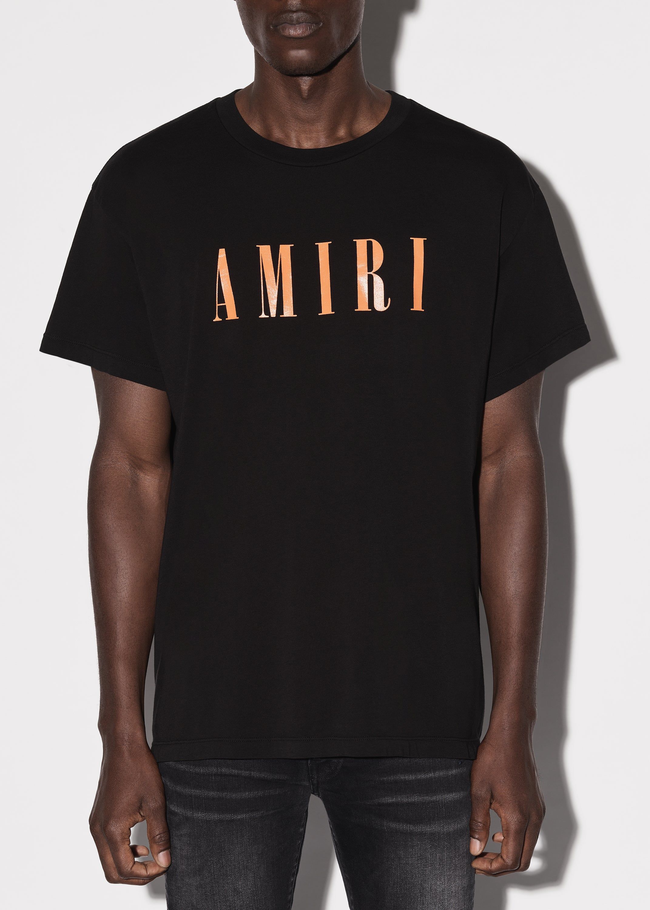 AMIRI CORE LOGO TEE - BLACK ORANGE sold by AMIRI product image thumbnail 5