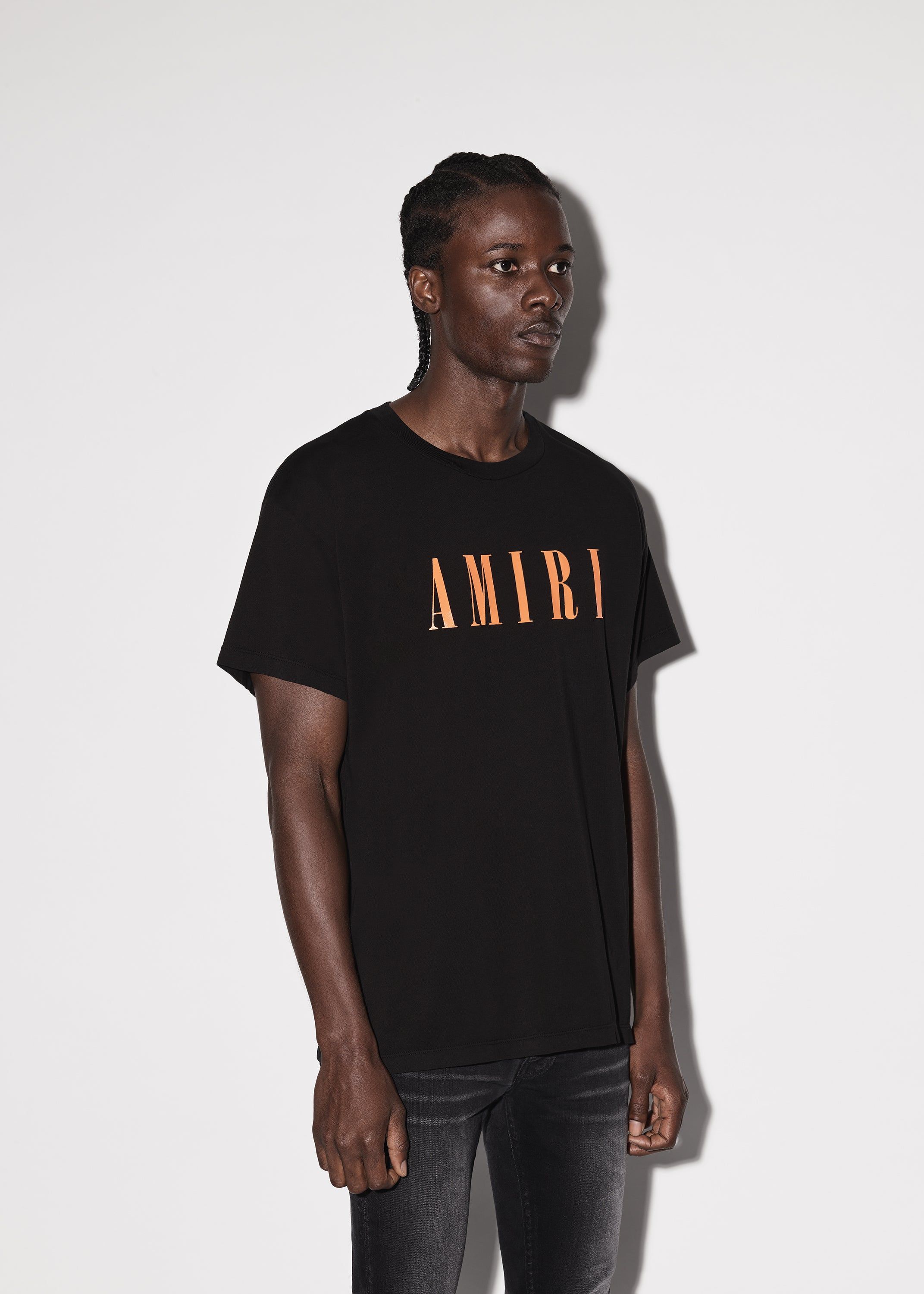 AMIRI CORE LOGO TEE - BLACK ORANGE sold by AMIRI product image thumbnail 3