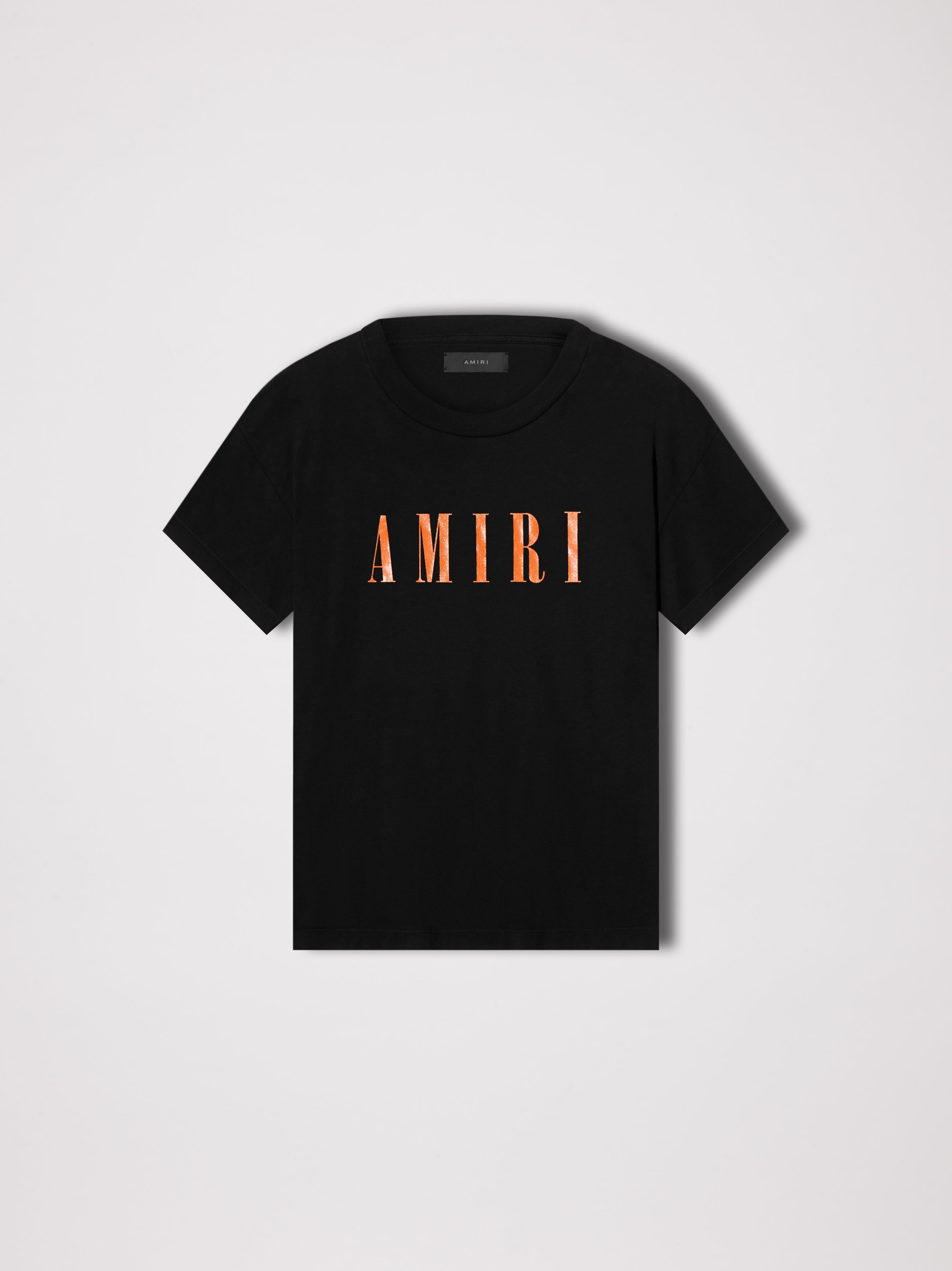 AMIRI CORE LOGO TEE - BLACK ORANGE sold by AMIRI