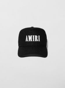AMIRI LOGO TRUCKER - BLACK / WHITE sold by AMIRI