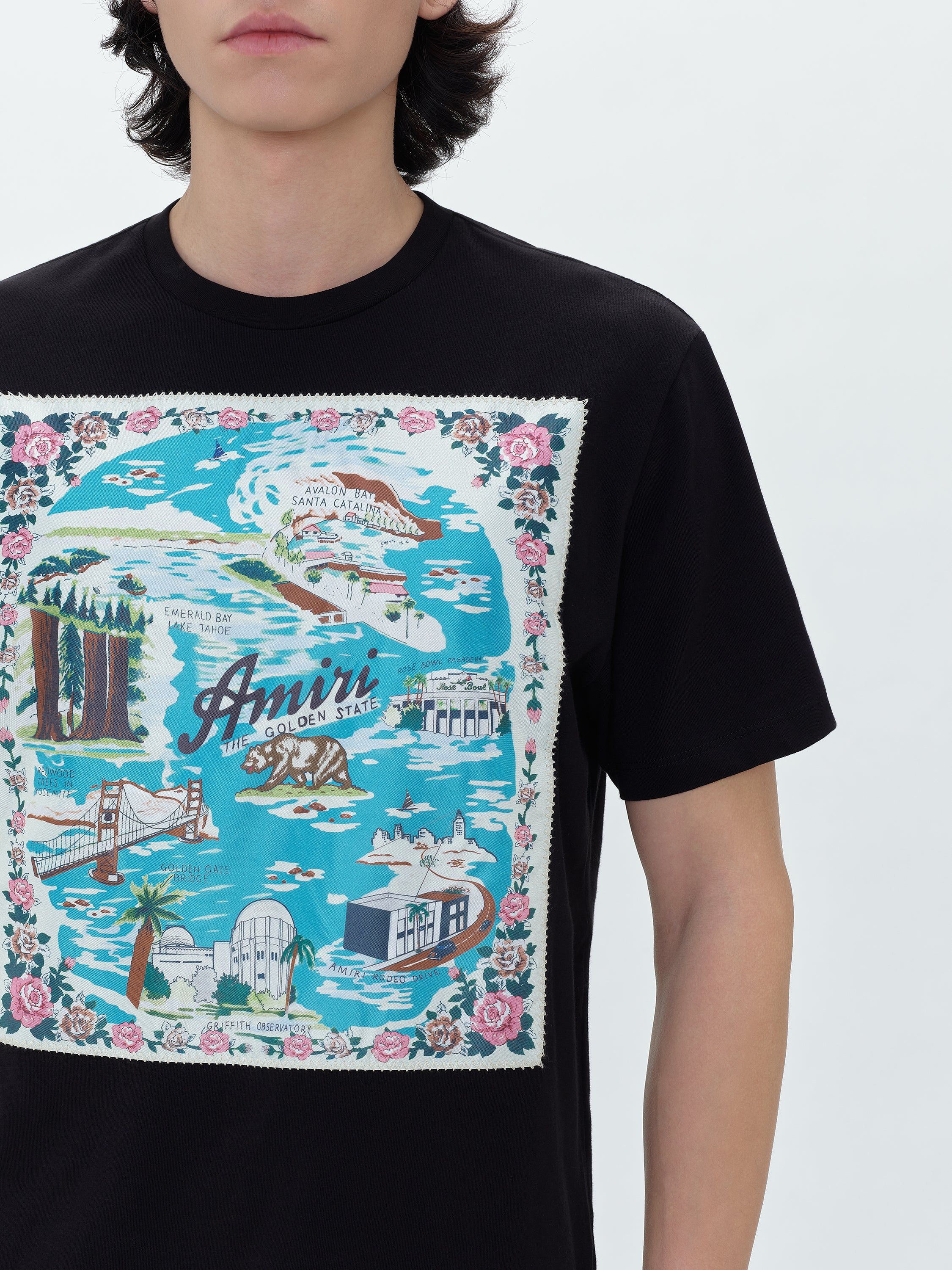 CALIFORNIA TEE - BLACK sold by AMIRI product image thumbnail 5