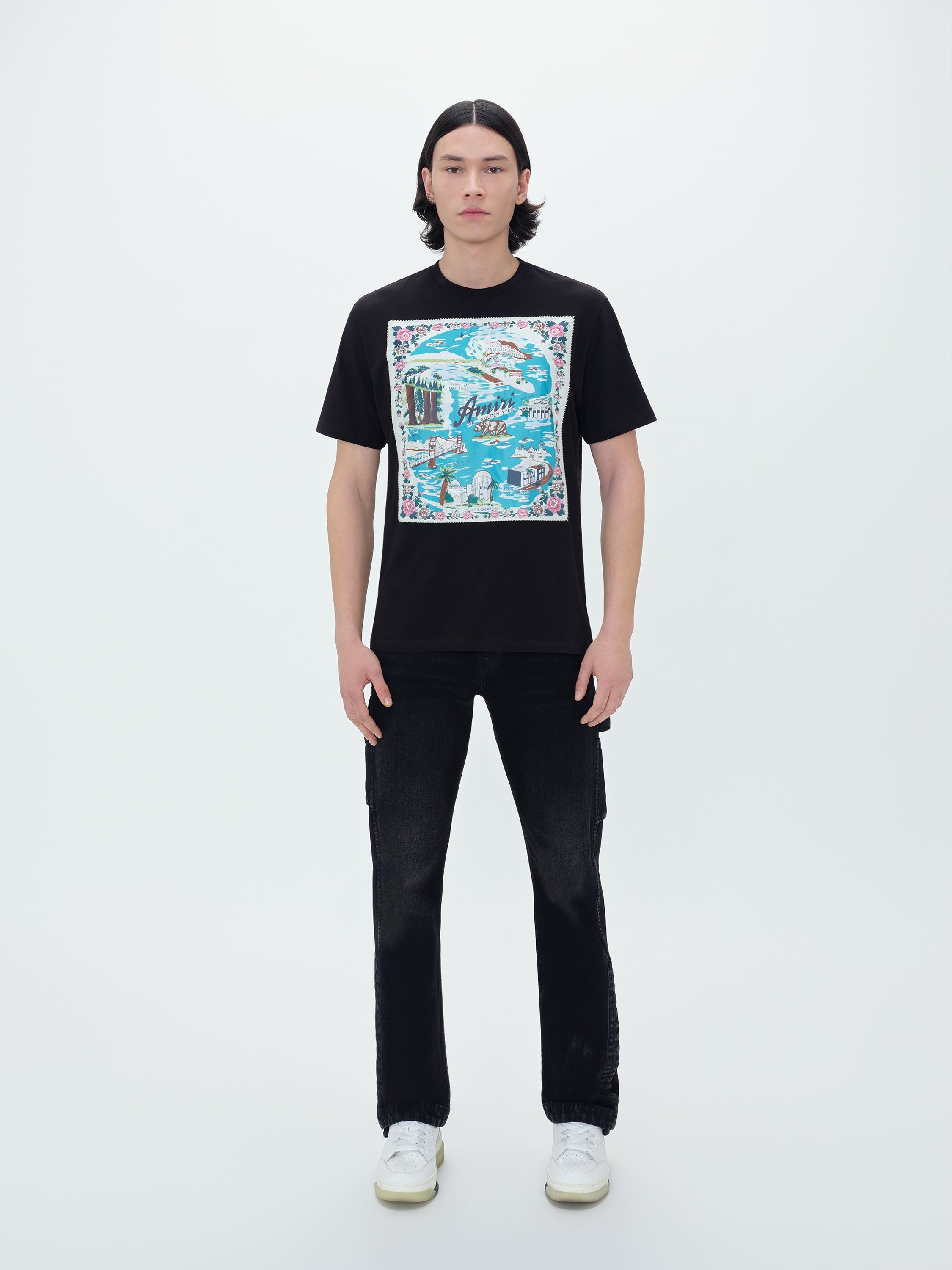 CALIFORNIA TEE - BLACK sold by AMIRI product image thumbnail 2