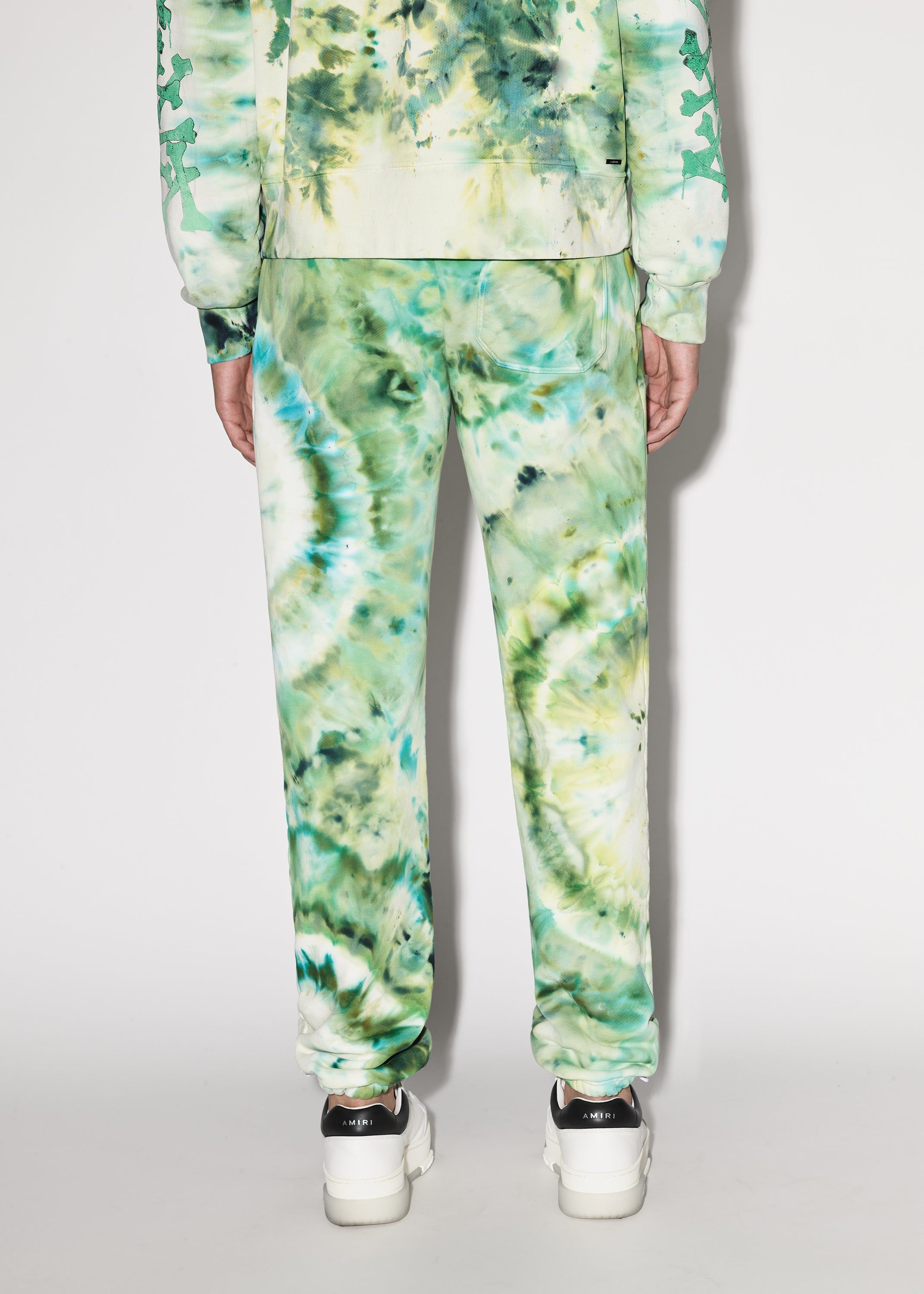 M.A. TIE-DYE SWEATPANTS - GREEN sold by AMIRI product image thumbnail 4