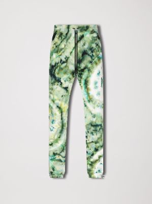 M.A. TIE-DYE SWEATPANTS - GREEN sold by AMIRI