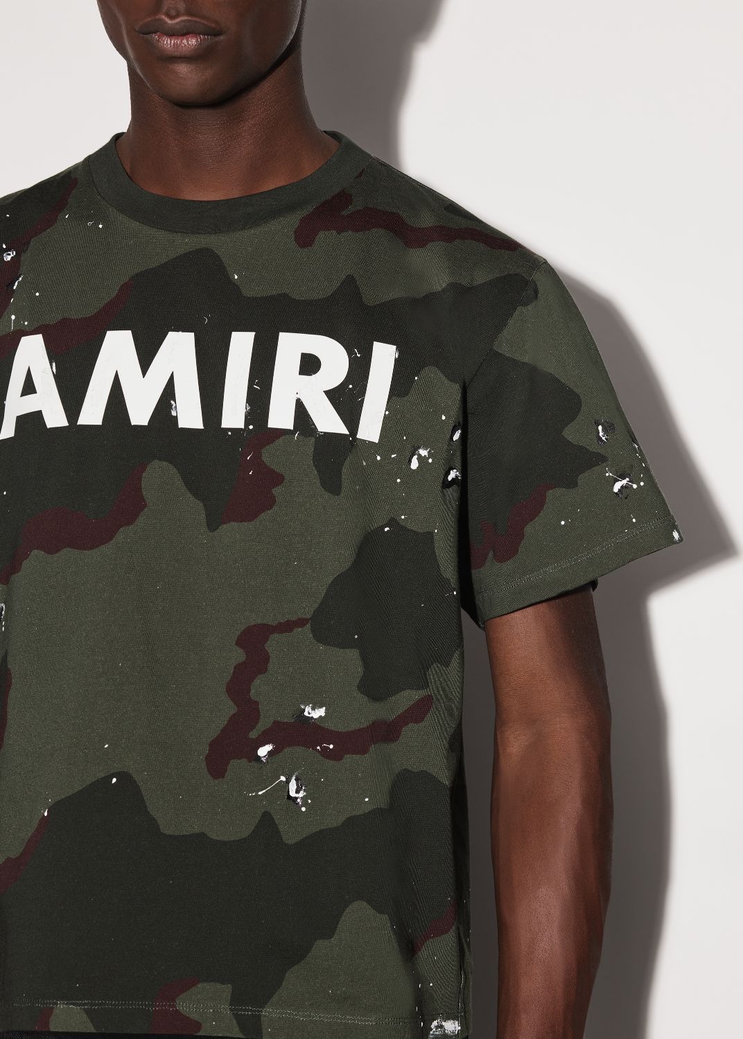 ARMY LOGO TEE - CAMO sold by AMIRI product image thumbnail 5