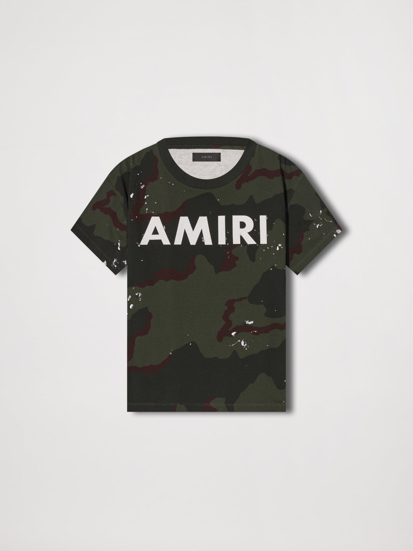 ARMY LOGO TEE - CAMO sold by AMIRI