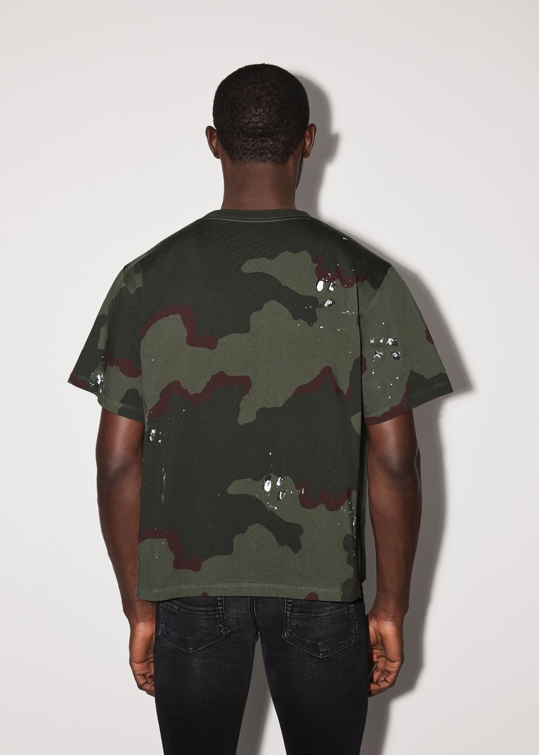 ARMY LOGO TEE - CAMO sold by AMIRI product image thumbnail 4