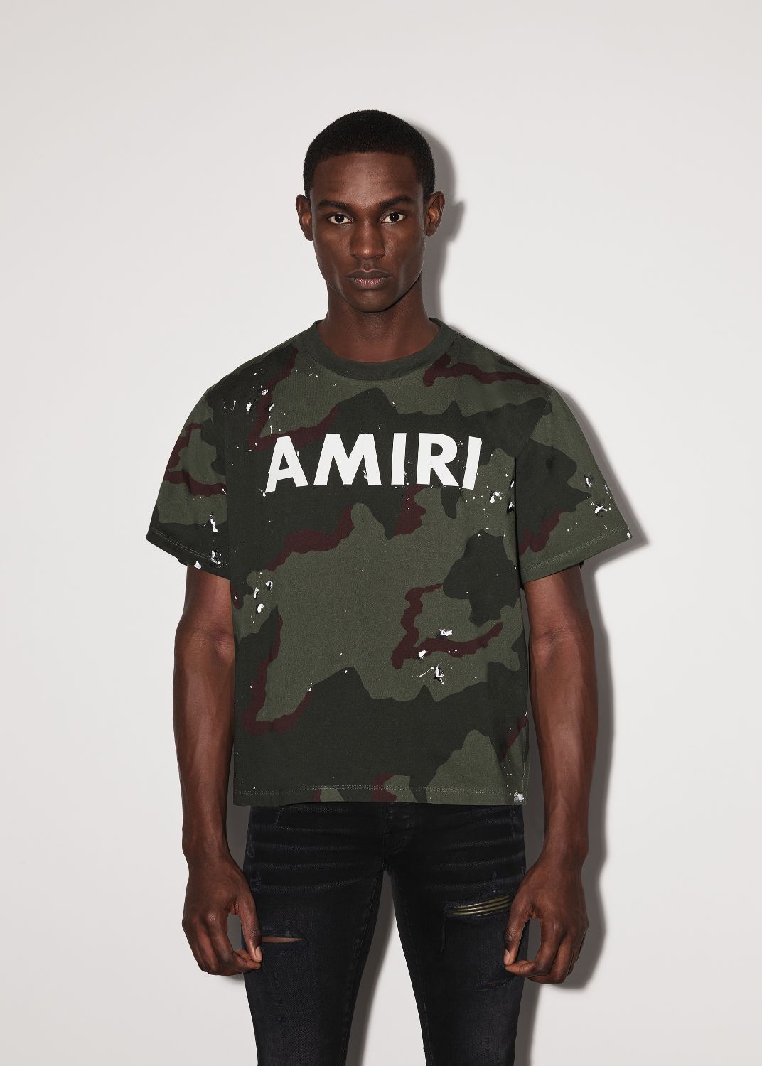 ARMY LOGO TEE - CAMO sold by AMIRI product image thumbnail 2