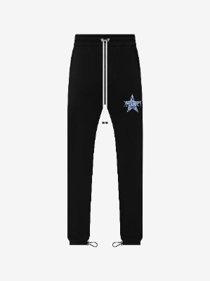 PAISLEY STAR SWEATPANTS - BLACK sold by AMIRI