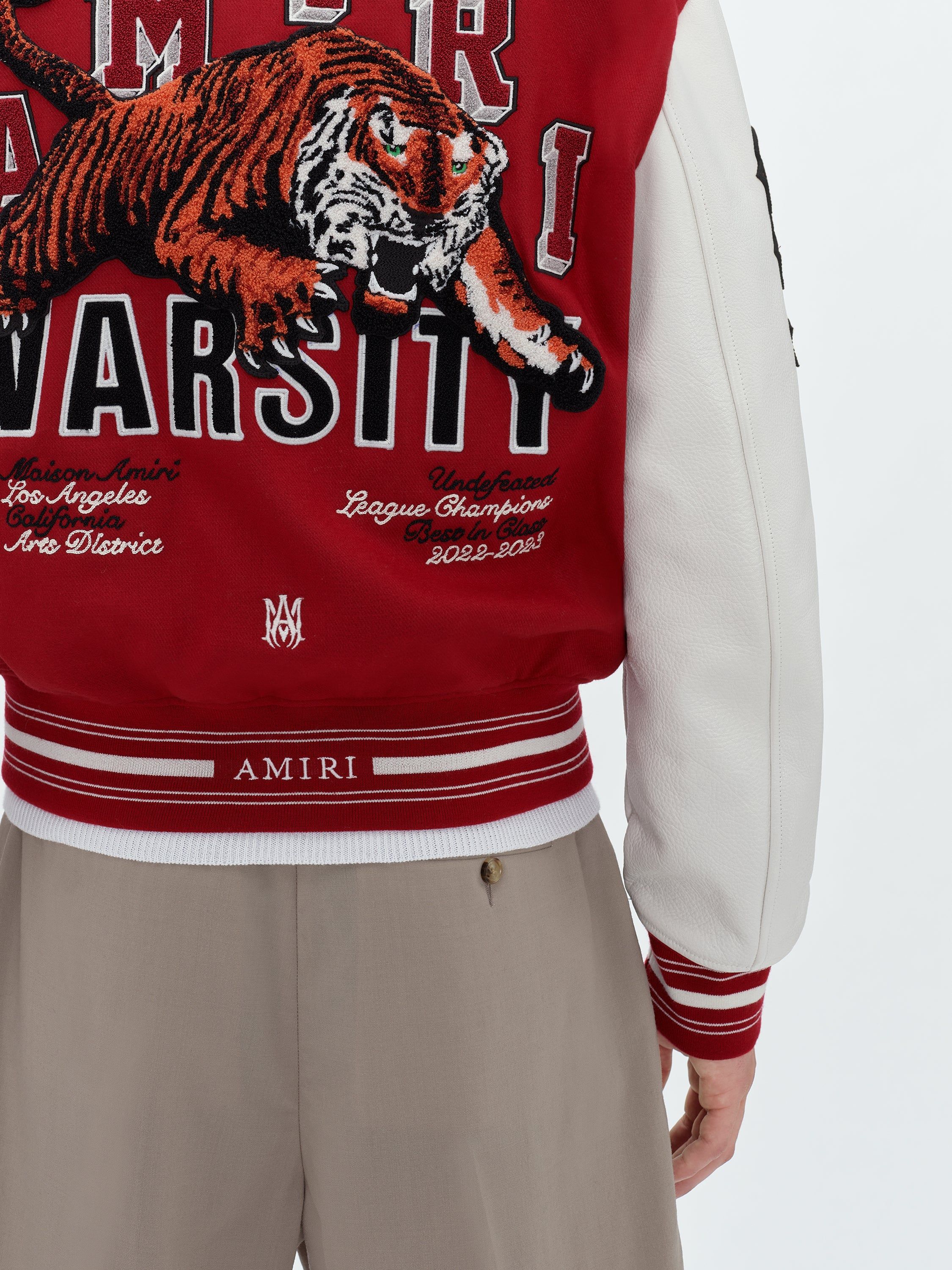VINTAGE PATCH VARSITY BOMBER - RED sold by AMIRI product image thumbnail 8