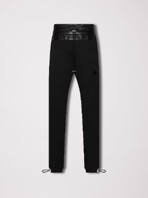 WOMEN - HYBRID BAGGY SWEATPANTS - BLACK sold by AMIRI
