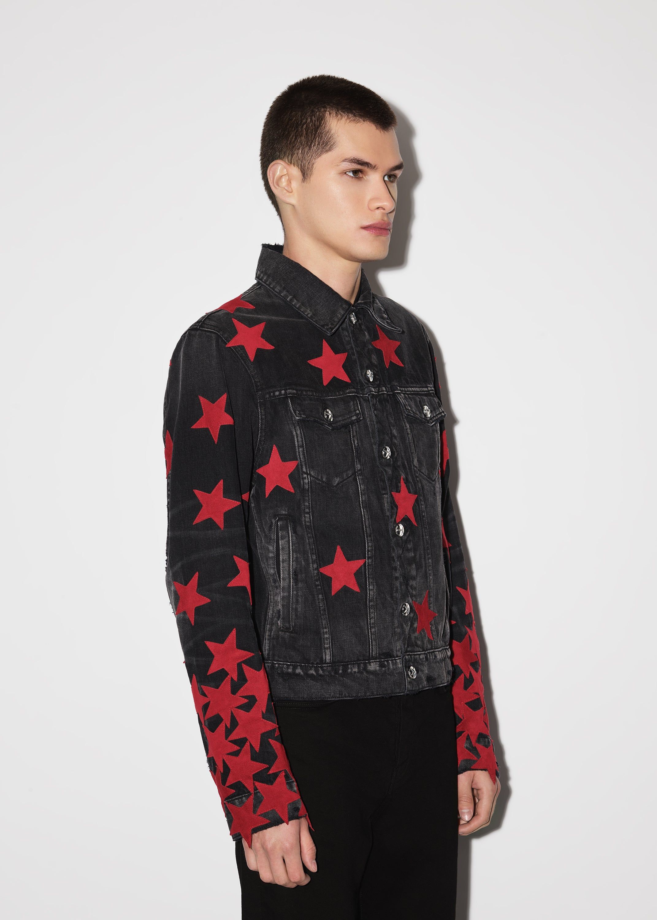 CHEMIST ULTRA SUEDE JACKET - AGED BLACK sold by AMIRI product image thumbnail 3