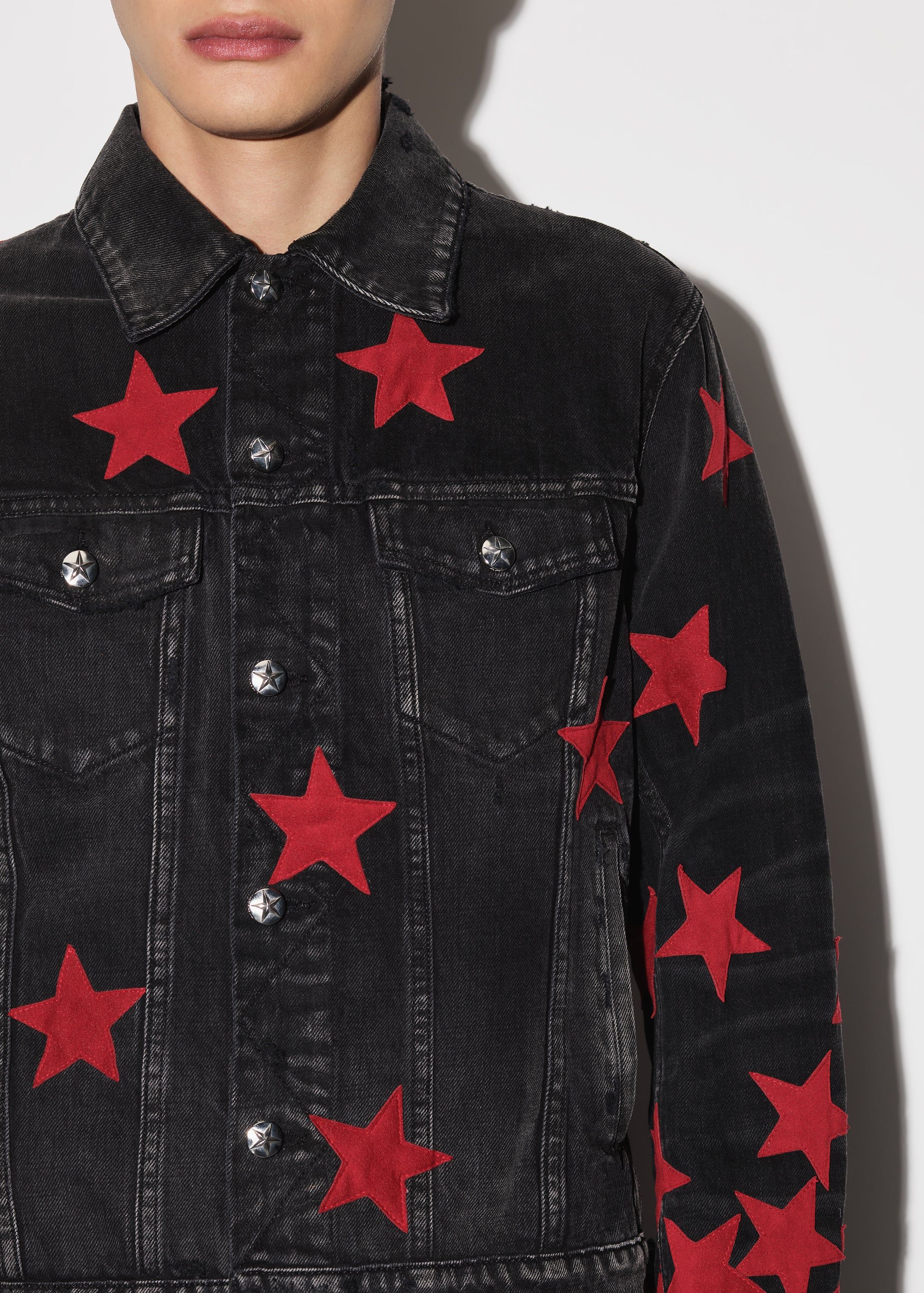 CHEMIST ULTRA SUEDE JACKET - AGED BLACK sold by AMIRI product image thumbnail 5