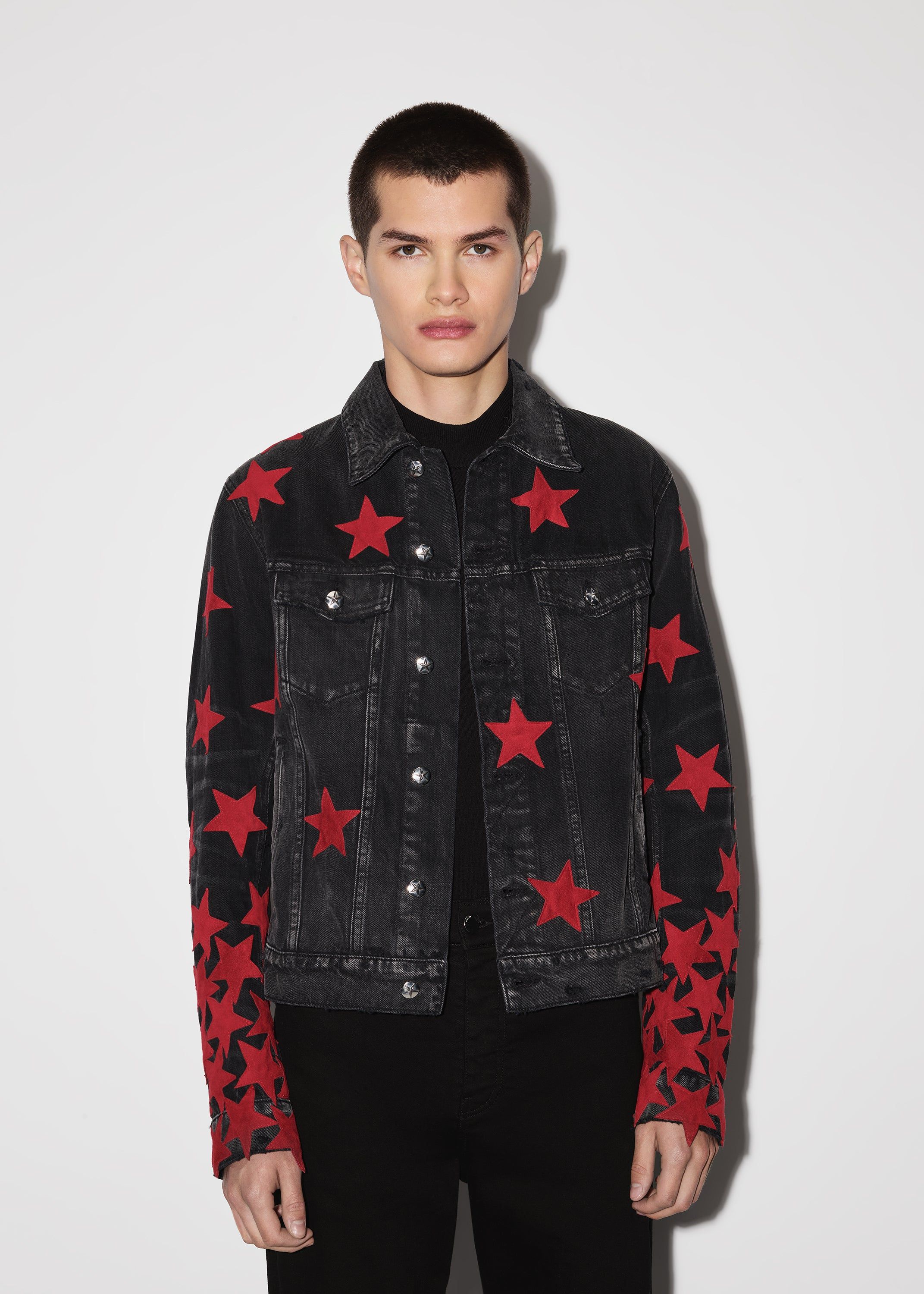 CHEMIST ULTRA SUEDE JACKET - AGED BLACK sold by AMIRI product image thumbnail 2