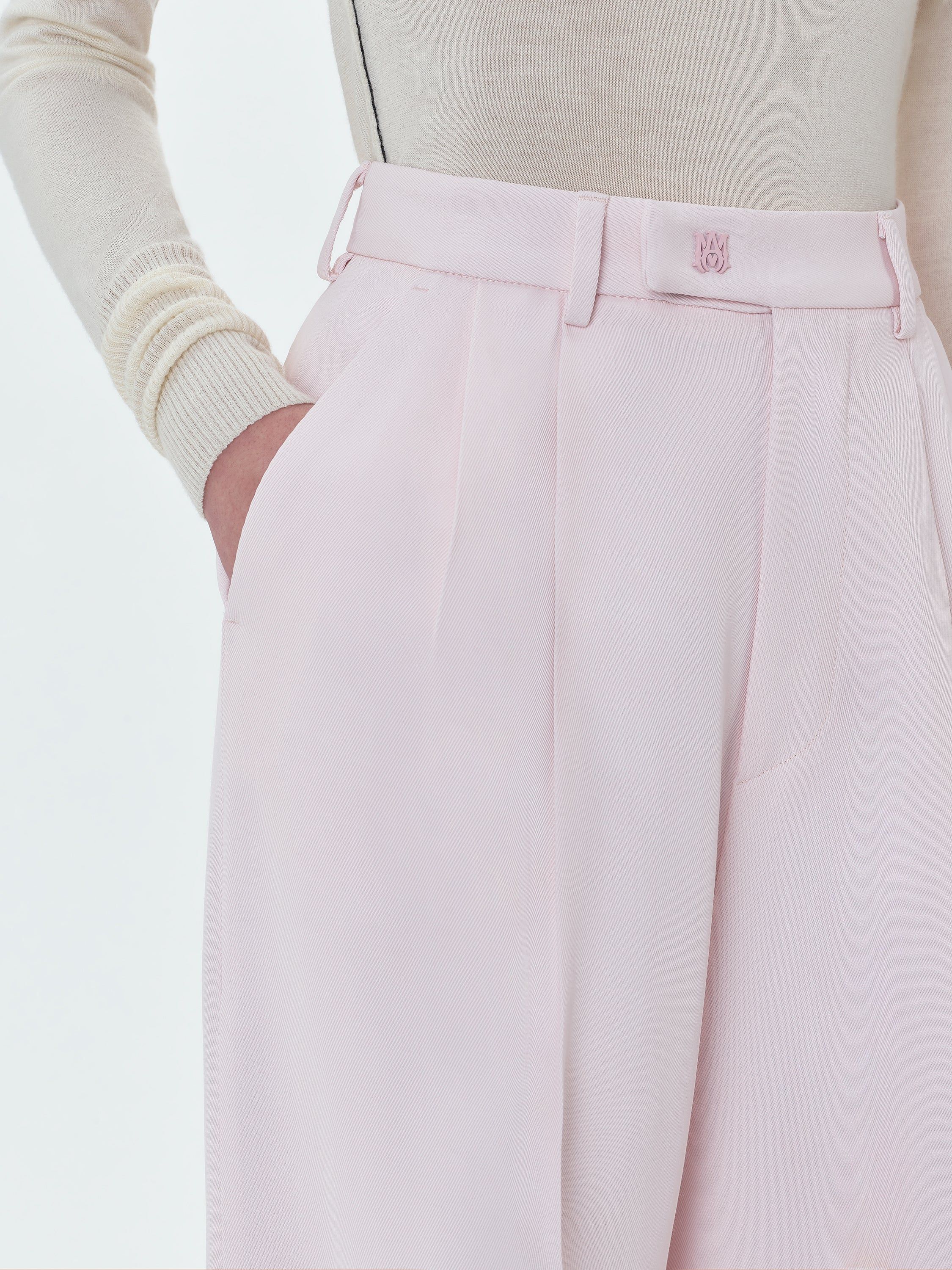 WOMEN - DOUBLE PLEATED TROUSERS - PINK sold by AMIRI product image thumbnail 7