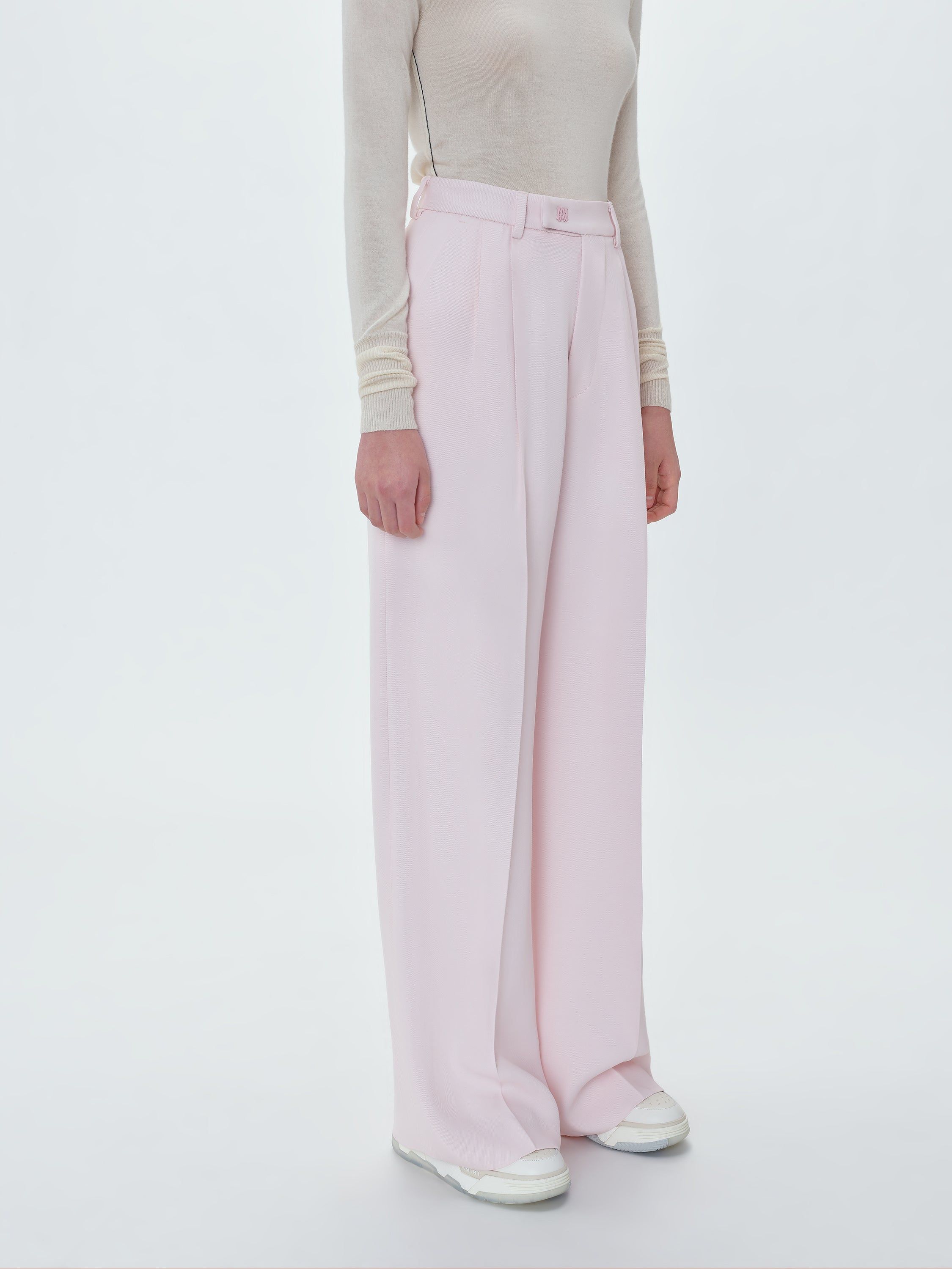 WOMEN - DOUBLE PLEATED TROUSERS - PINK sold by AMIRI product image thumbnail 5