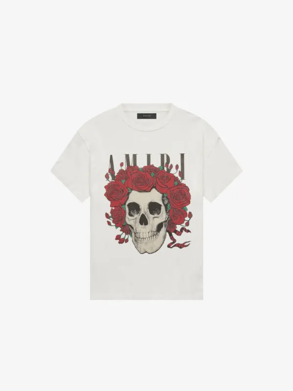 AMIRI GRATEFUL DEAD TEE - White made by AMIRI