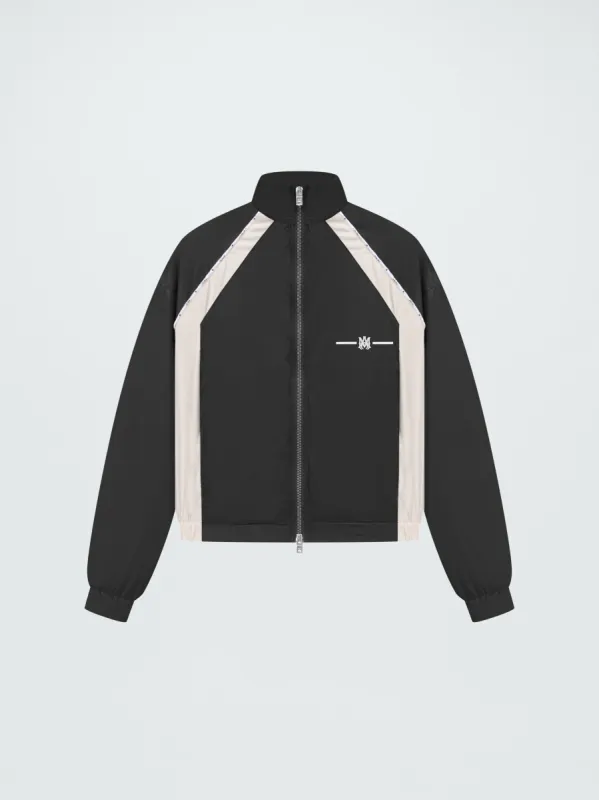 WOMEN - MA NYLON SHRUNKEN TRACK JACKET - BLACK made by AMIRI