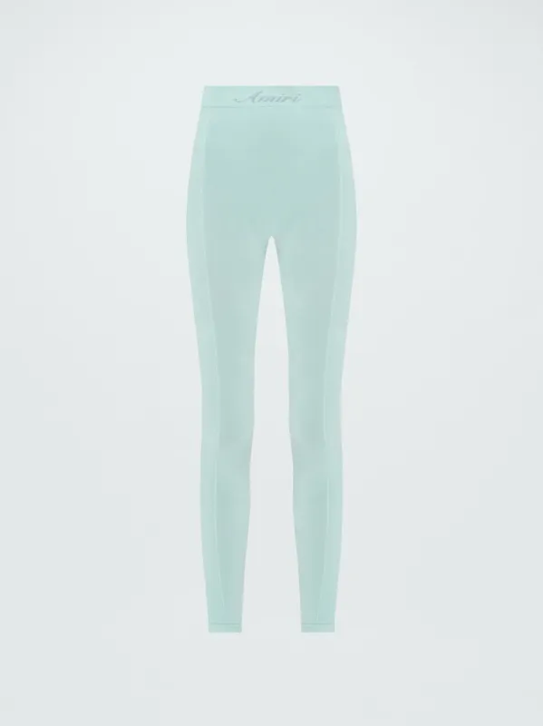 WOMEN - SEAMLESS LEGGINGS - MINT sold by AMIRI