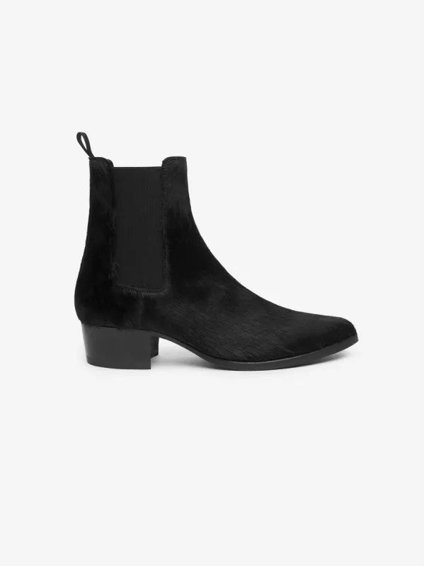CHELSEA LEATHER SOLE BOOT - BLACK / BLACK made by AMIRI
