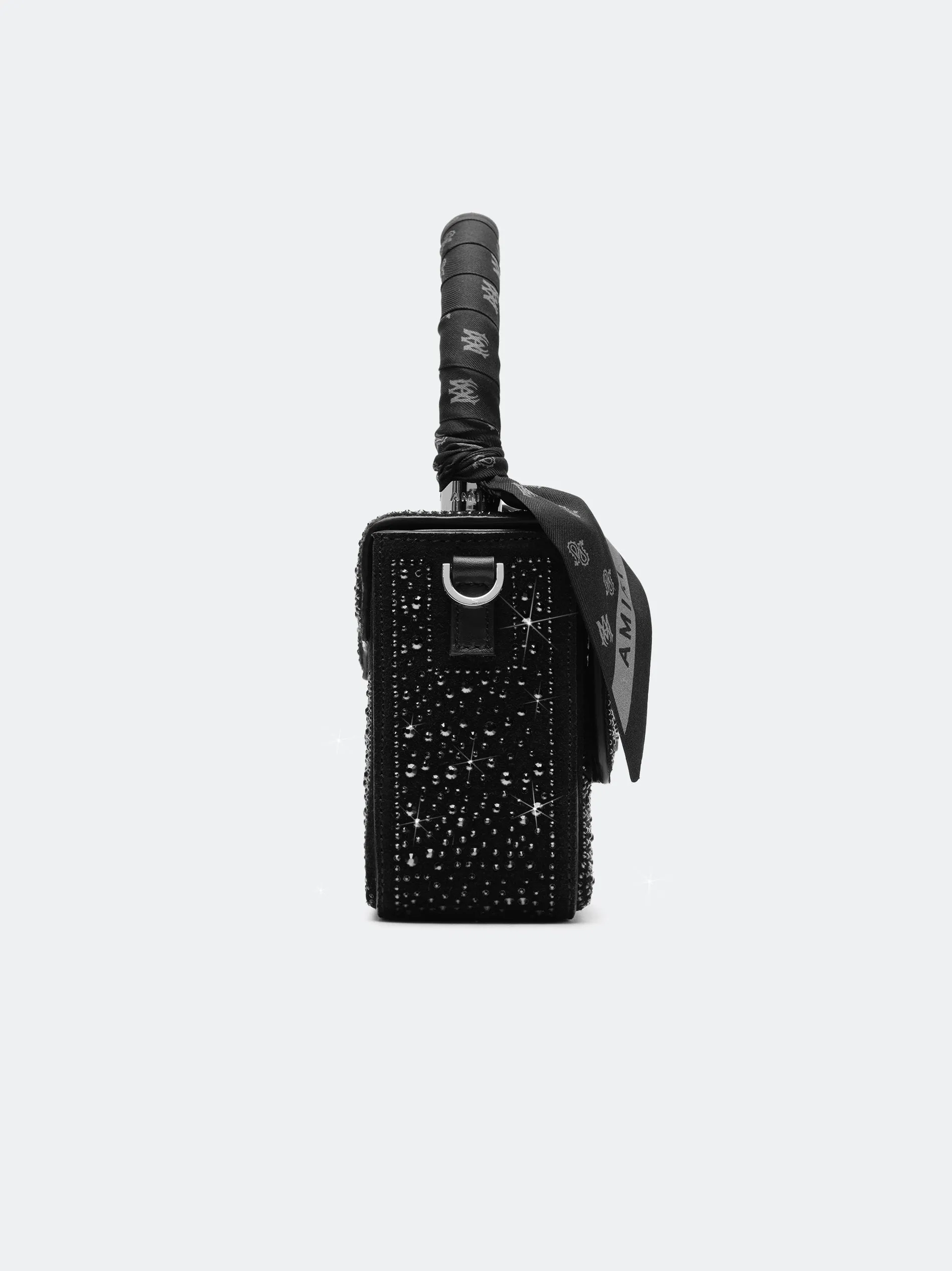 WOMEN - CRYSTAL MICRO MA BAG - Black sold by AMIRI product image thumbnail 4