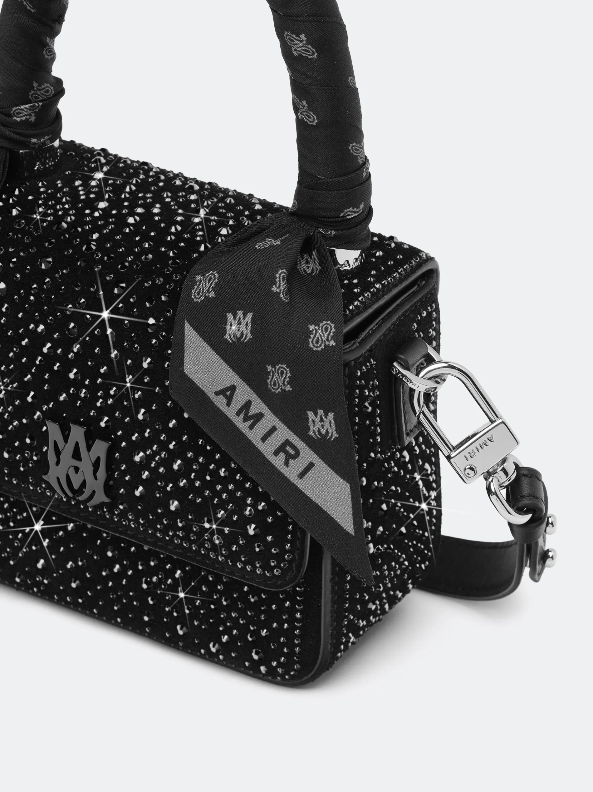 WOMEN - CRYSTAL MICRO MA BAG - Black sold by AMIRI product image thumbnail 5