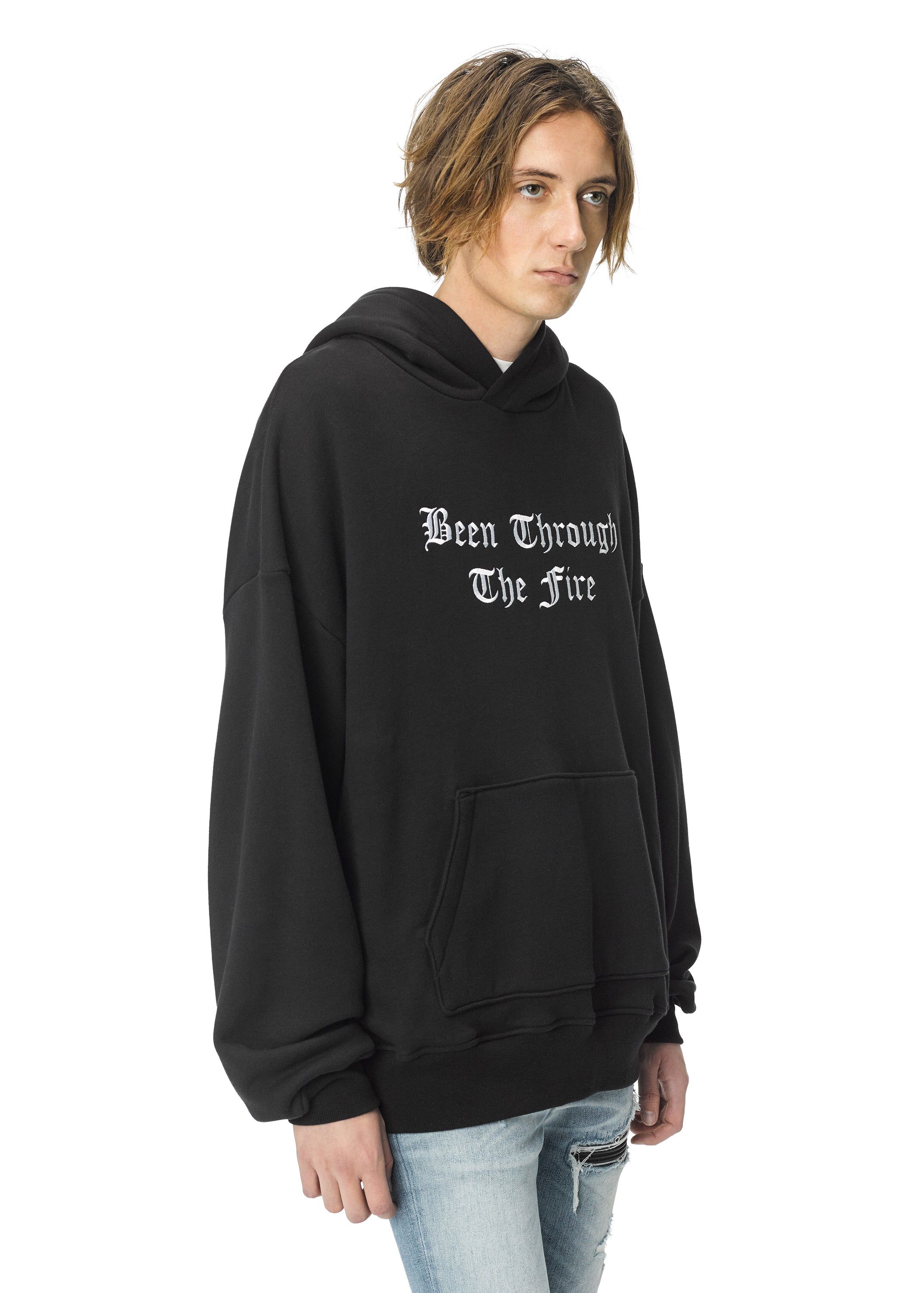 Been Through The Fire Hoodie - Black sold by AMIRI product image thumbnail 5