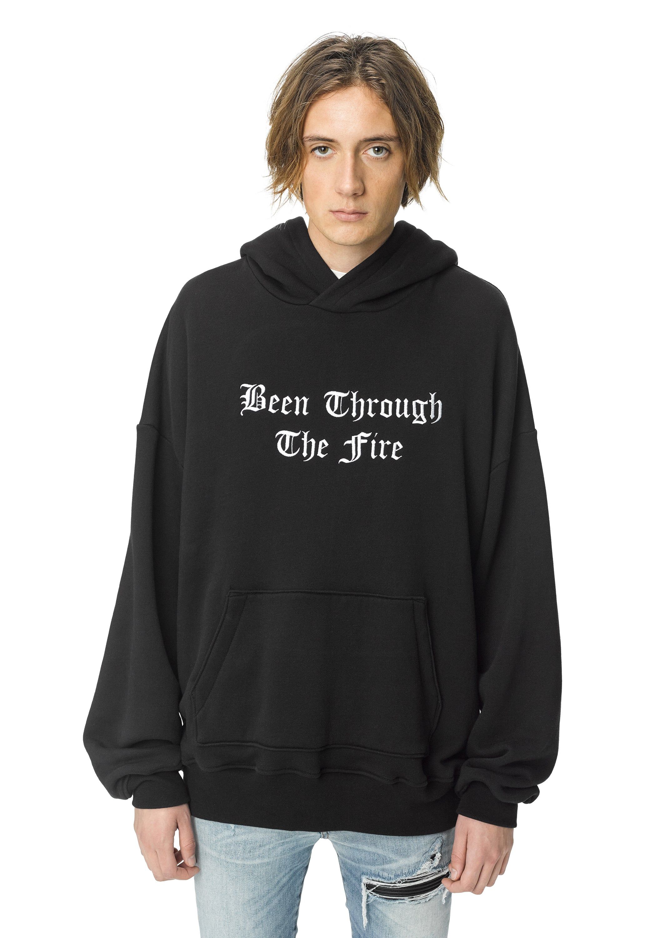 Been Through The Fire Hoodie - Black sold by AMIRI product image thumbnail 2